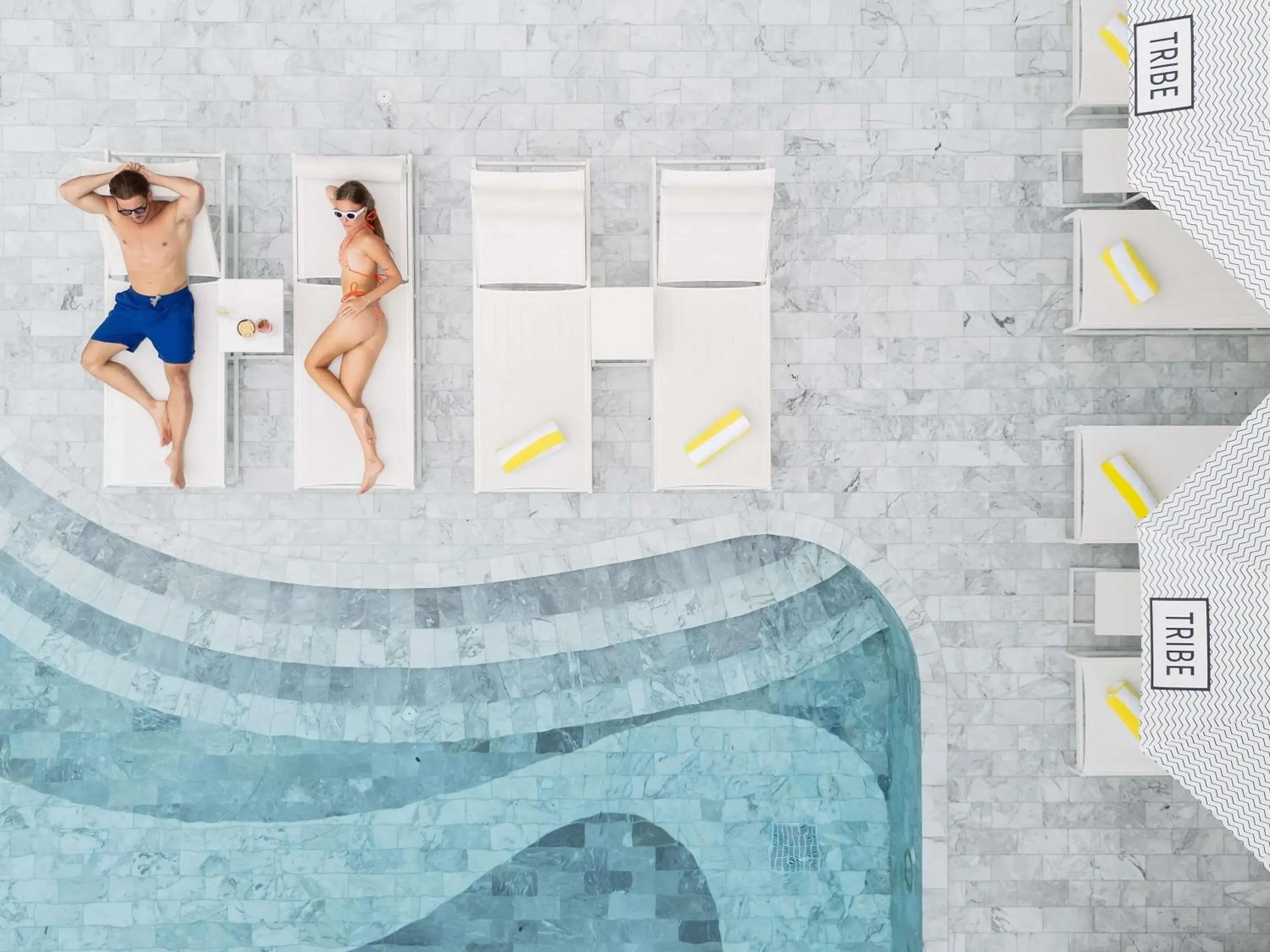 Pool view in TRIBE Phuket Patong by Accor Pool view in TRIBE Phuket Patong by Accor