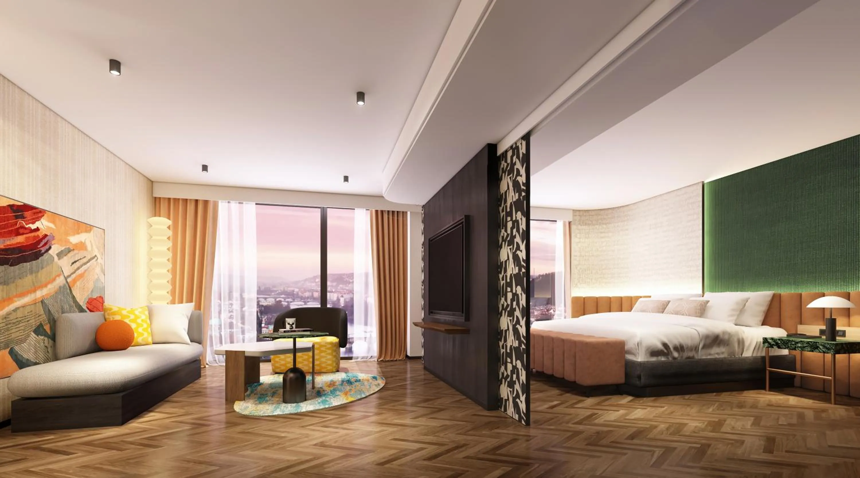 Photo of the whole room, Bed in TRIBE Phuket Patong by Accor