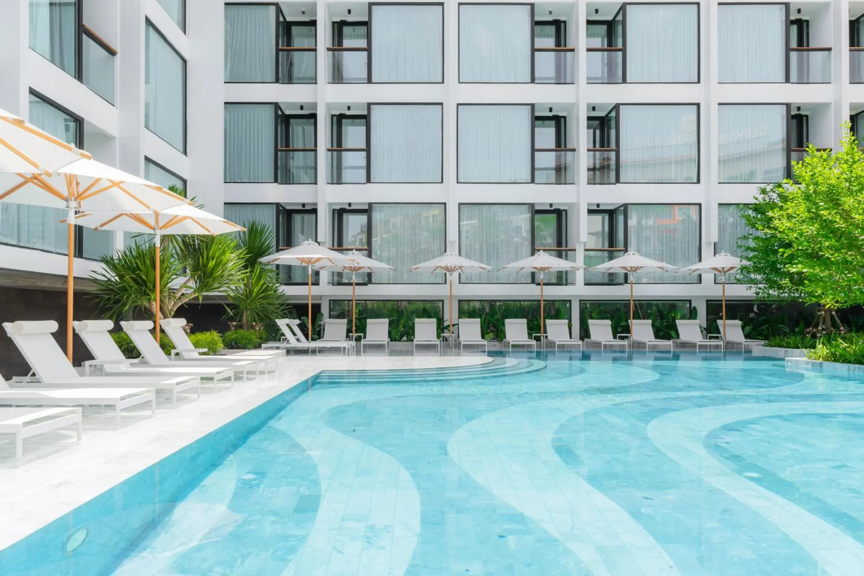 Swimming pool in TRIBE Phuket Patong by Accor Swimming pool in TRIBE Phuket Patong by Accor