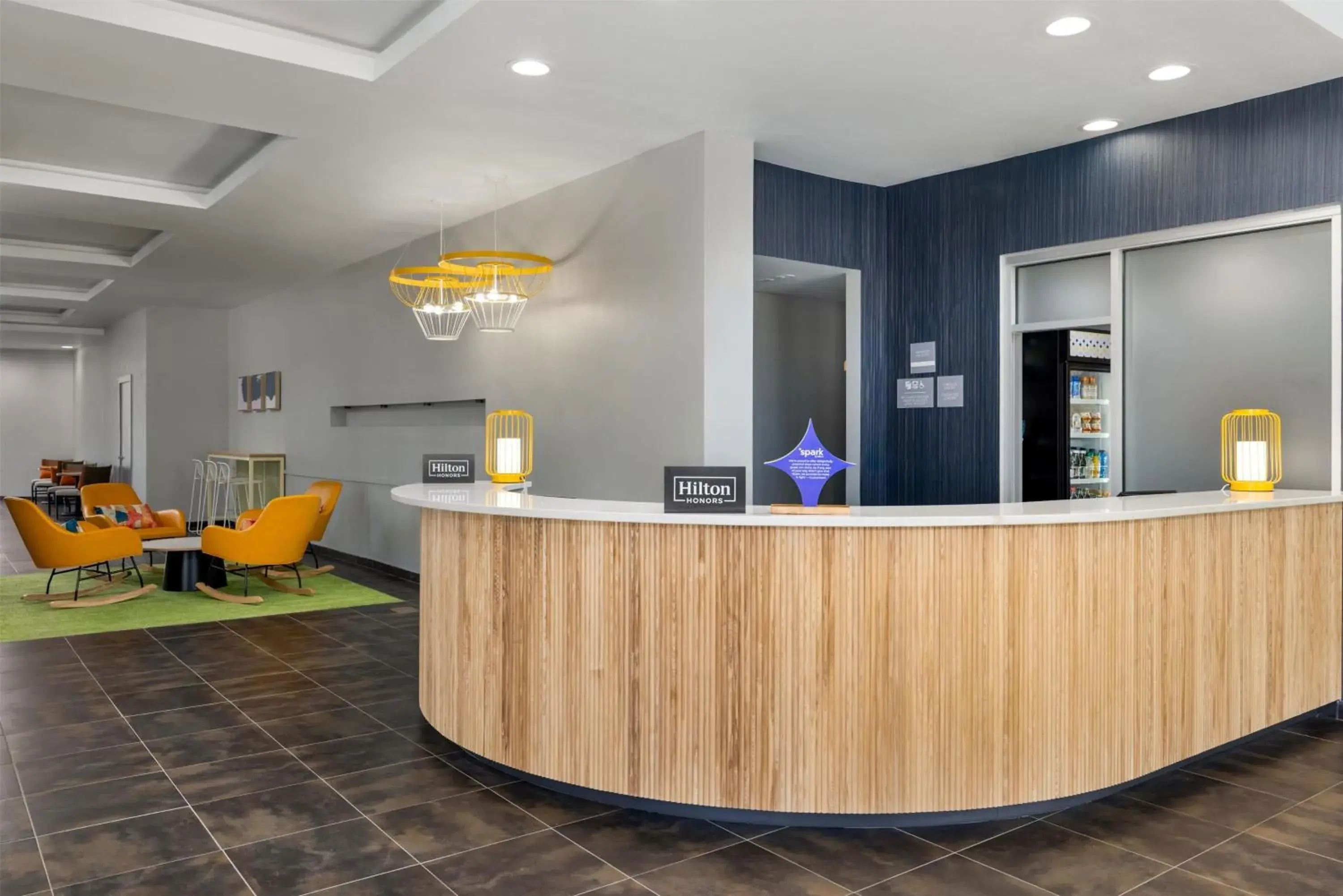 Lobby or reception in Spark by Hilton Artesia Lobby or reception in Spark by Hilton Artesia