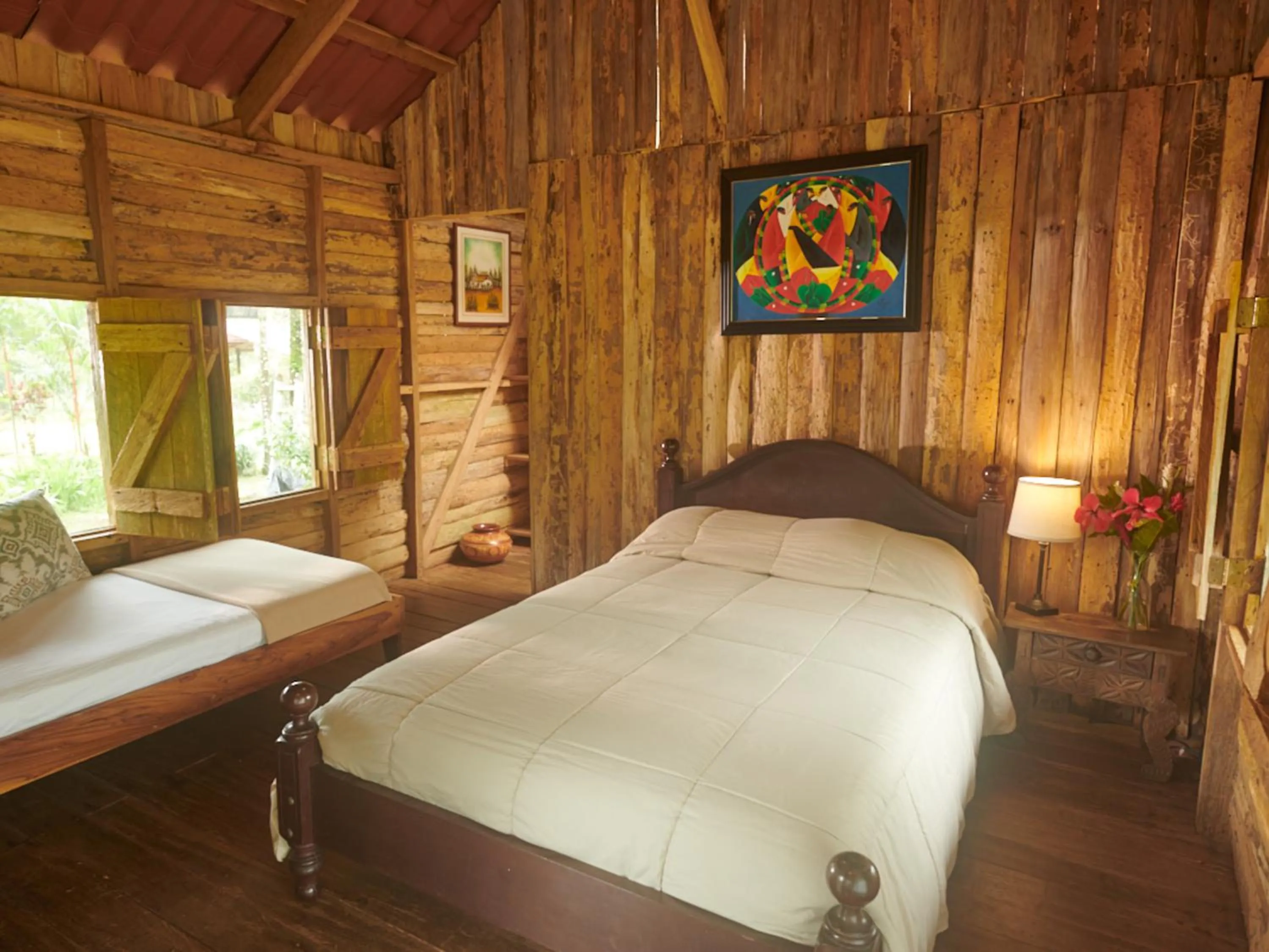 Bedroom, Bed in Santa Maria Volcano Lodge Hotel & Restaurante
