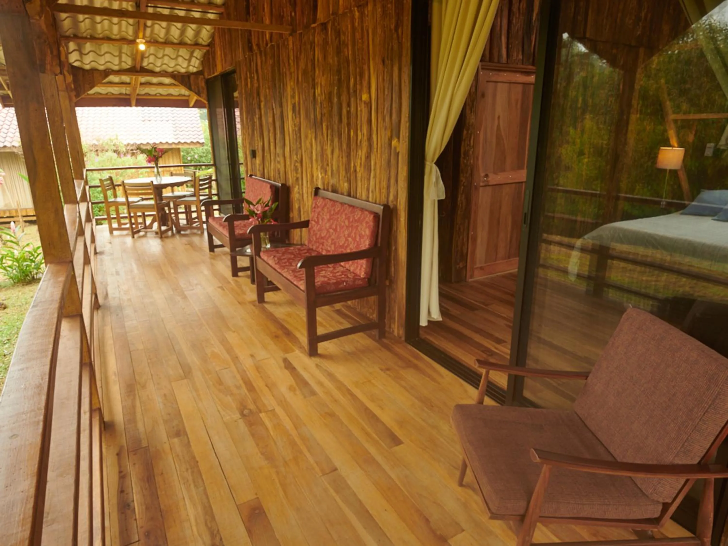 Balcony/Terrace in Santa Maria Volcano Lodge Hotel & Restaurante