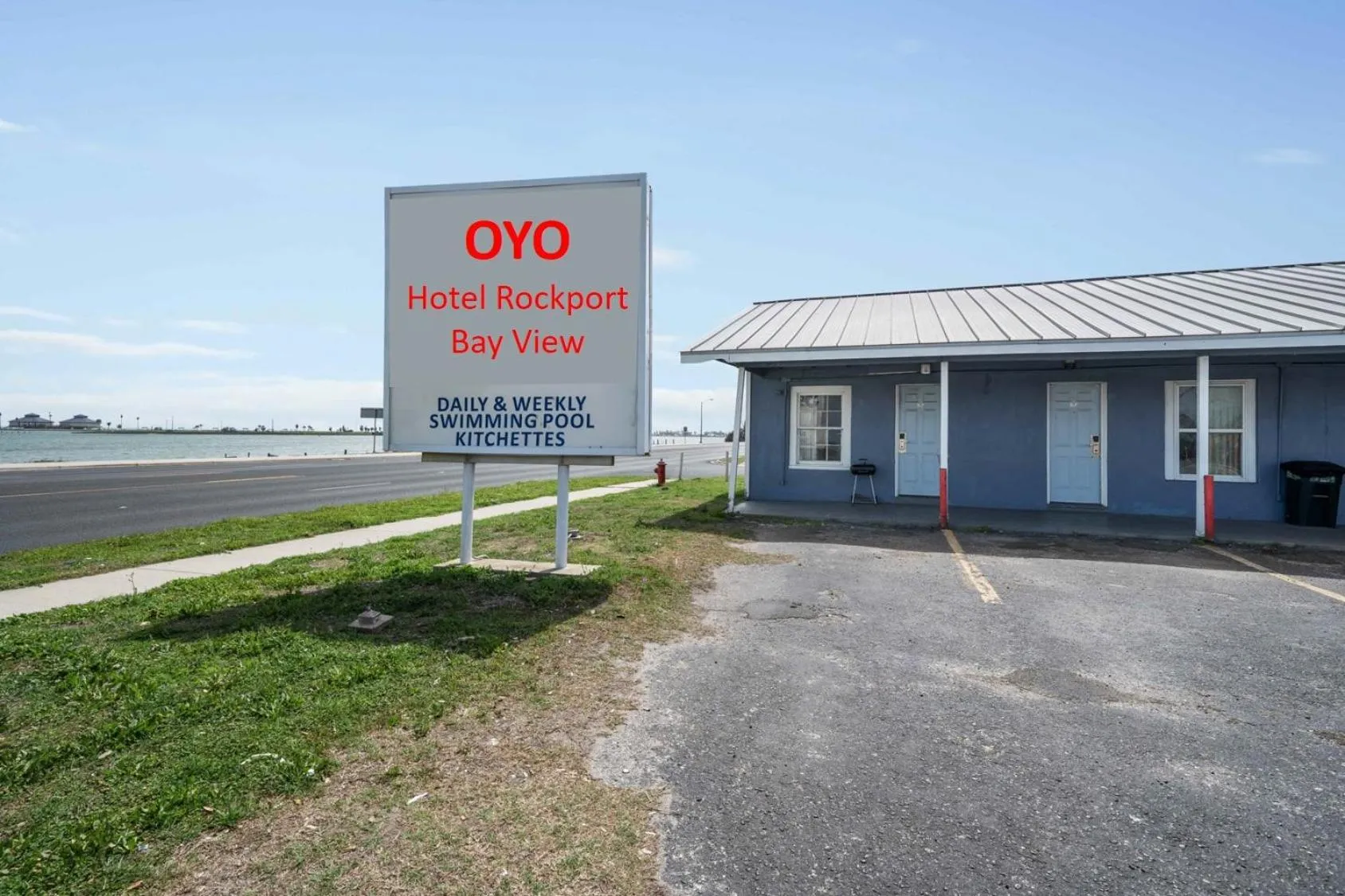 On site in OYO Hotel Rockport- Bay View