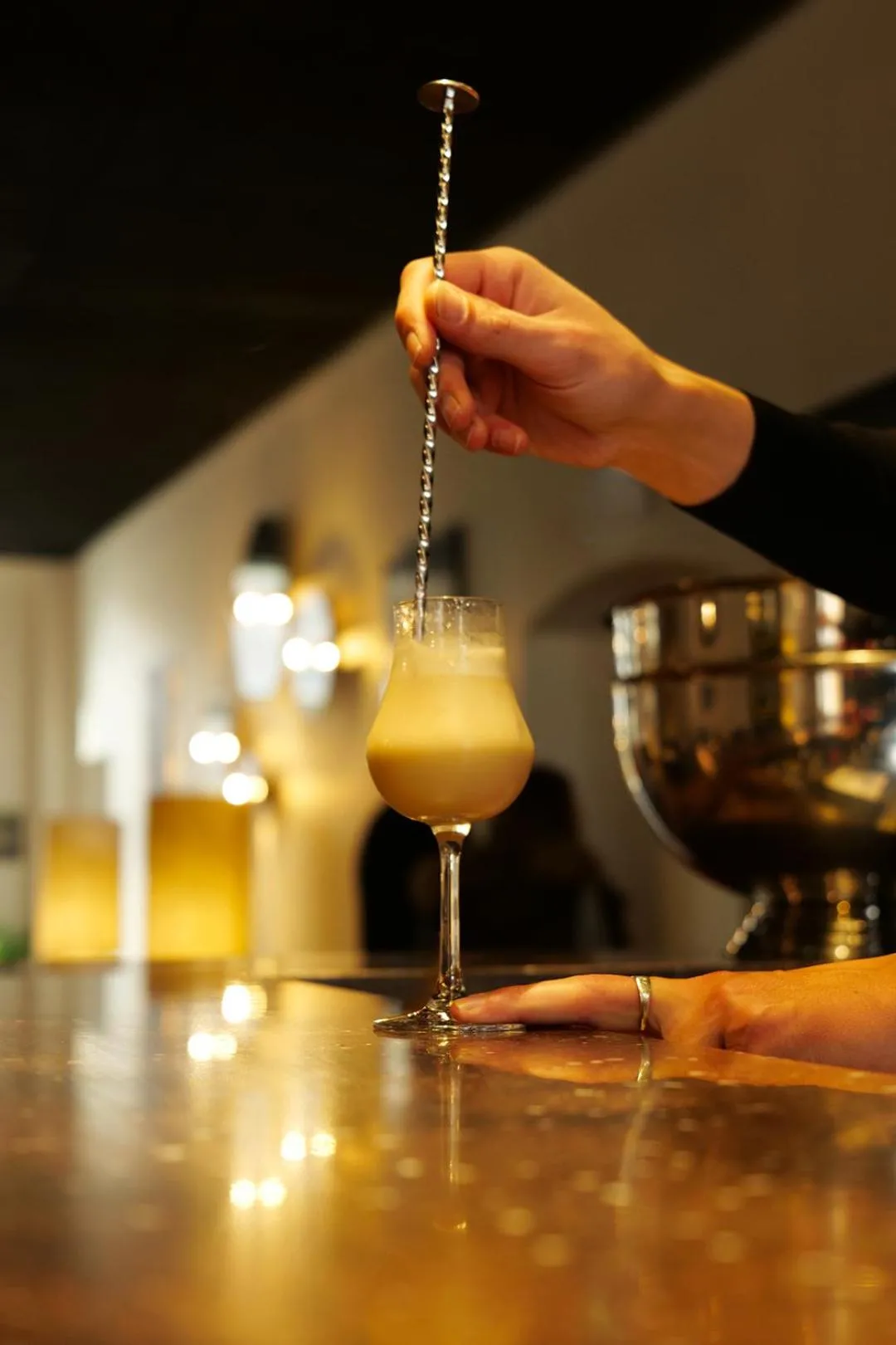 Lounge or bar in Garrigae Caserne de Briançon & SPA Cinq Mondes