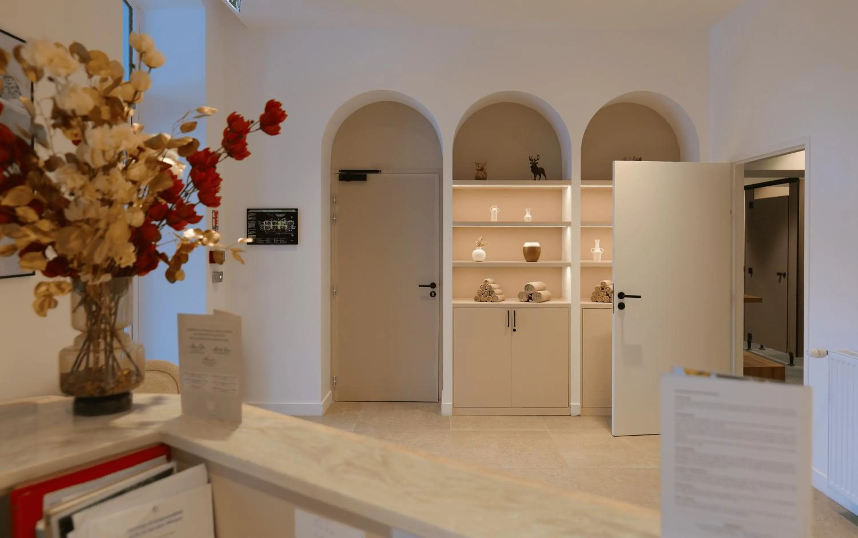 Spa and wellness centre/facilities in Garrigae Caserne de Briançon & SPA Cinq Mondes