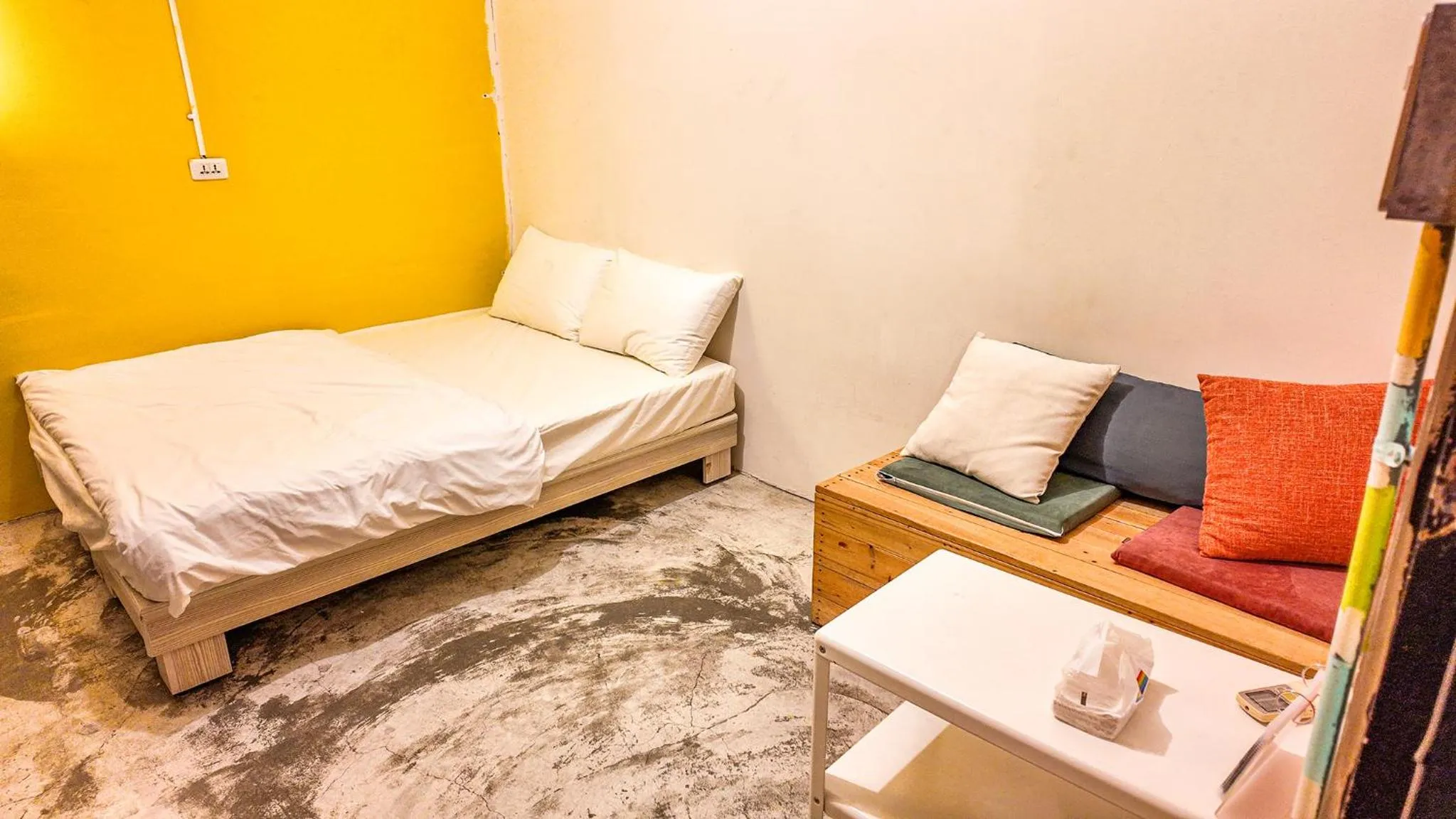 Bed in 62巷背包客棧 Lane62 Hostel