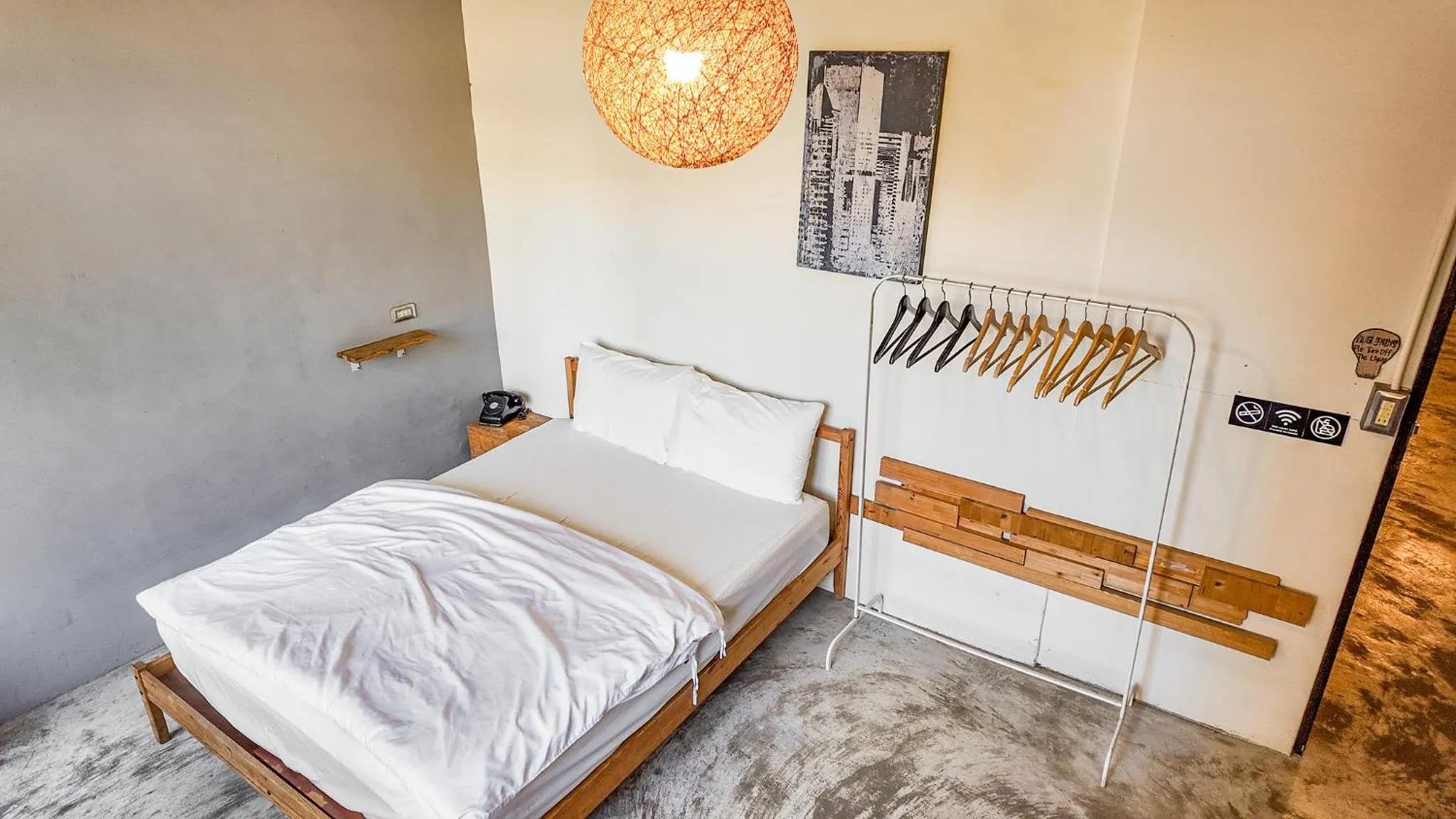 Bed in 62巷背包客棧 Lane62 Hostel