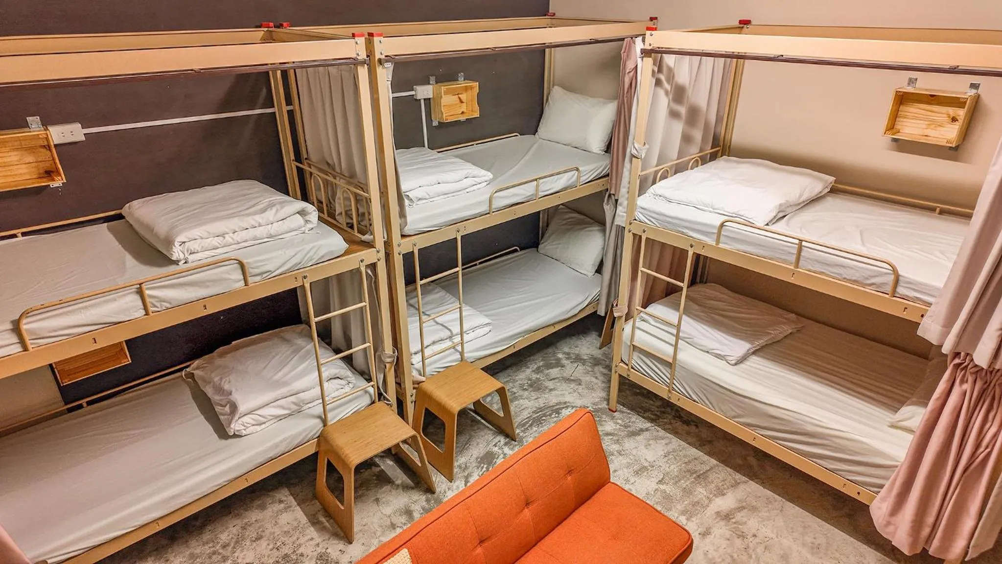 Bed in 62巷背包客棧 Lane62 Hostel