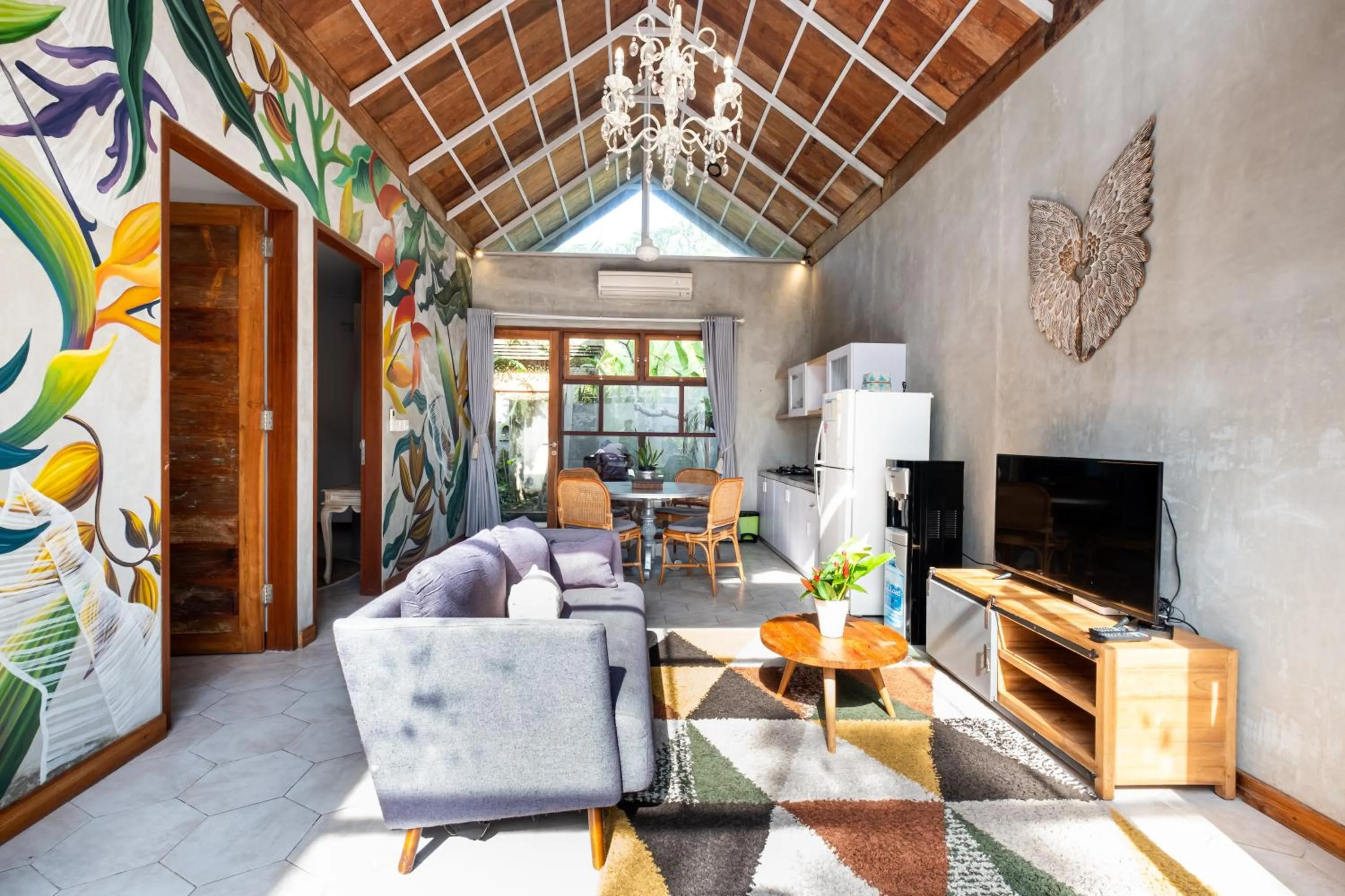 Living room in Kakul Vila