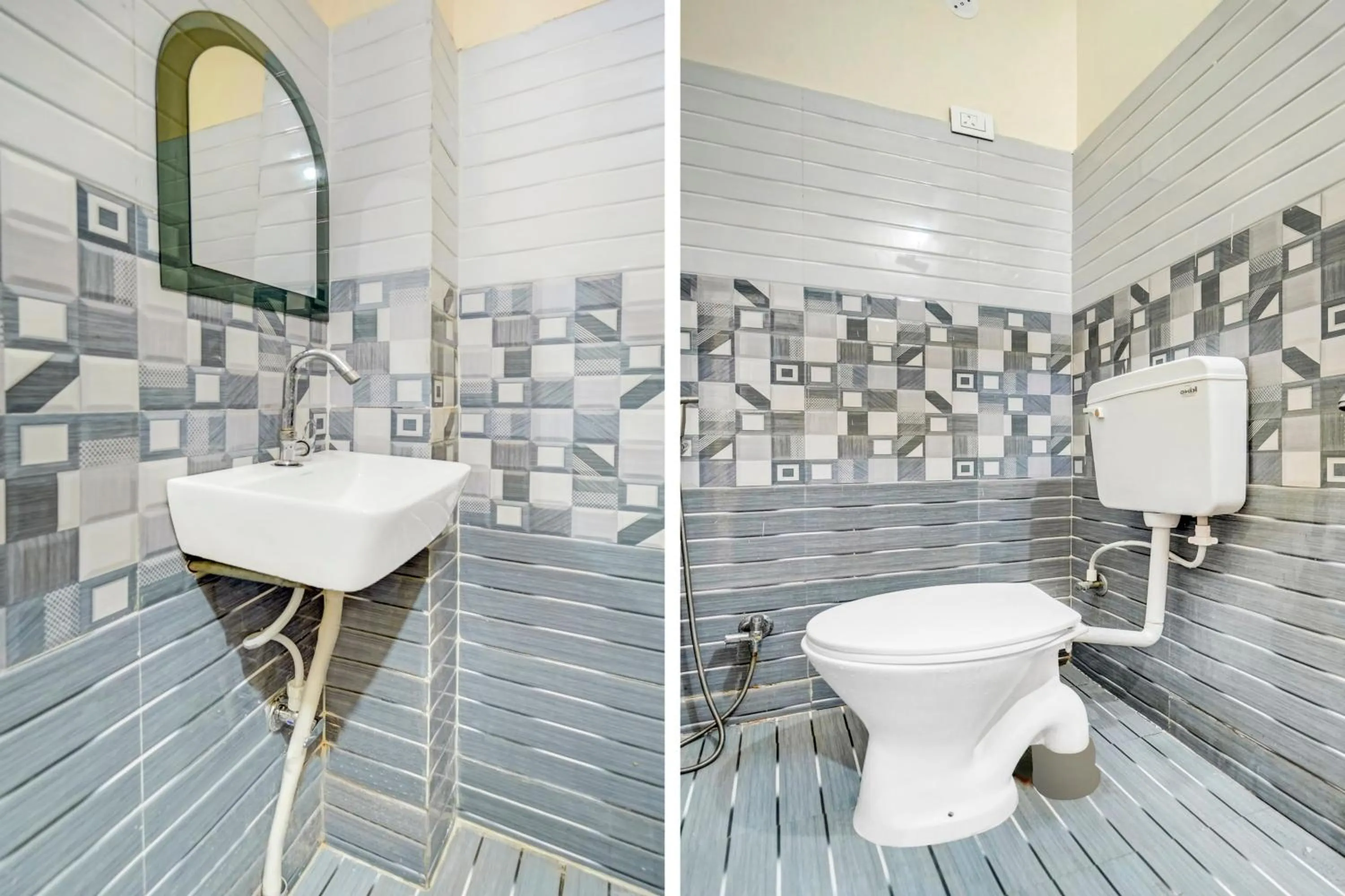 Bathroom in Super Townhouse Anisabad Near Mahavir Sansthan