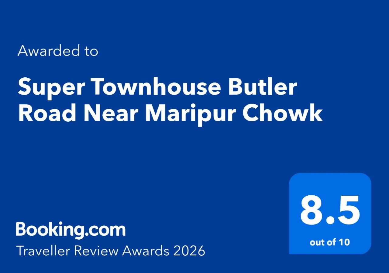 Certificate/Award in Super Townhouse Butler Road Near Maripur Chowk