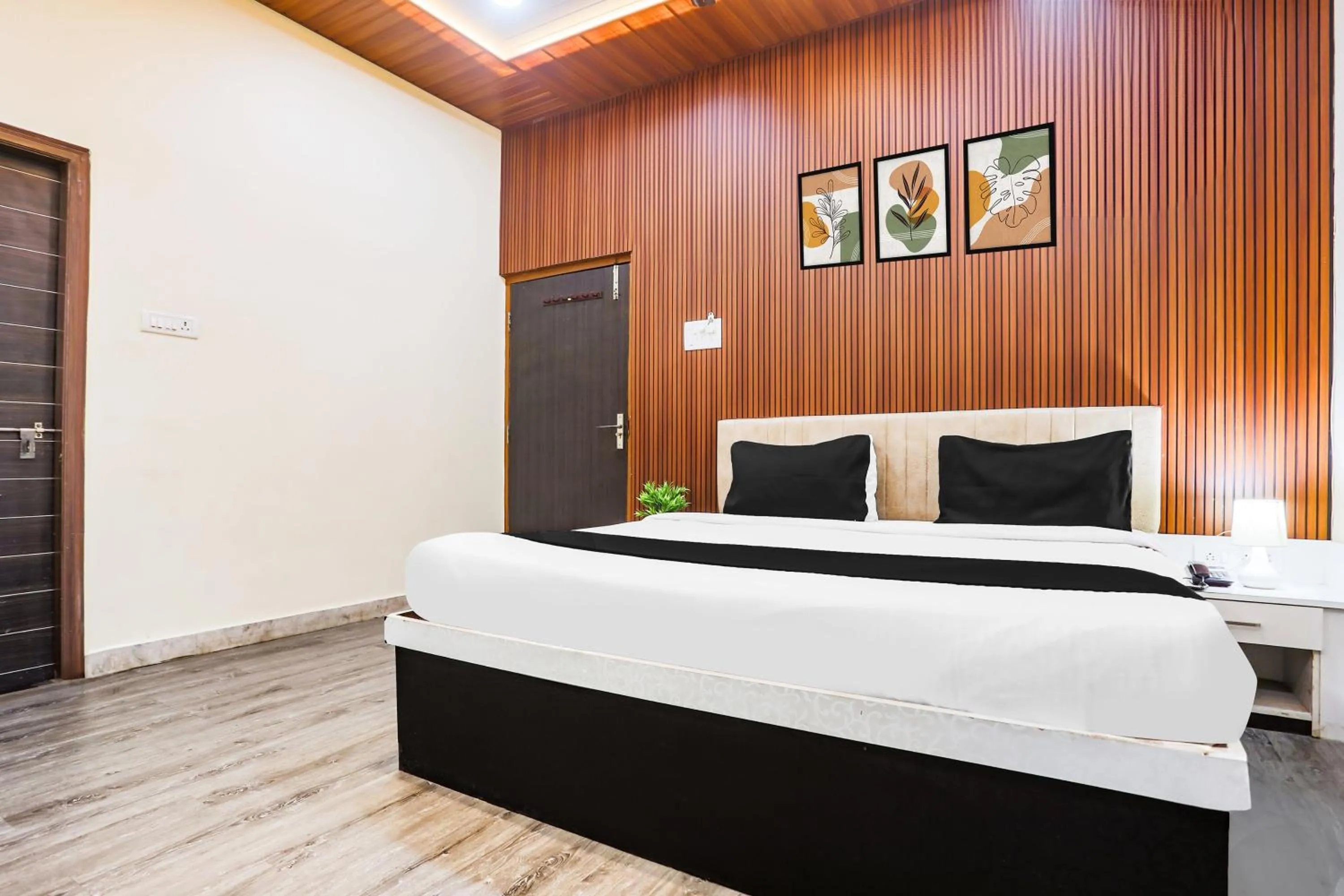 Bedroom, Bed in Super Collection O Jagannath Mandir Road Formerly Paradise Residency