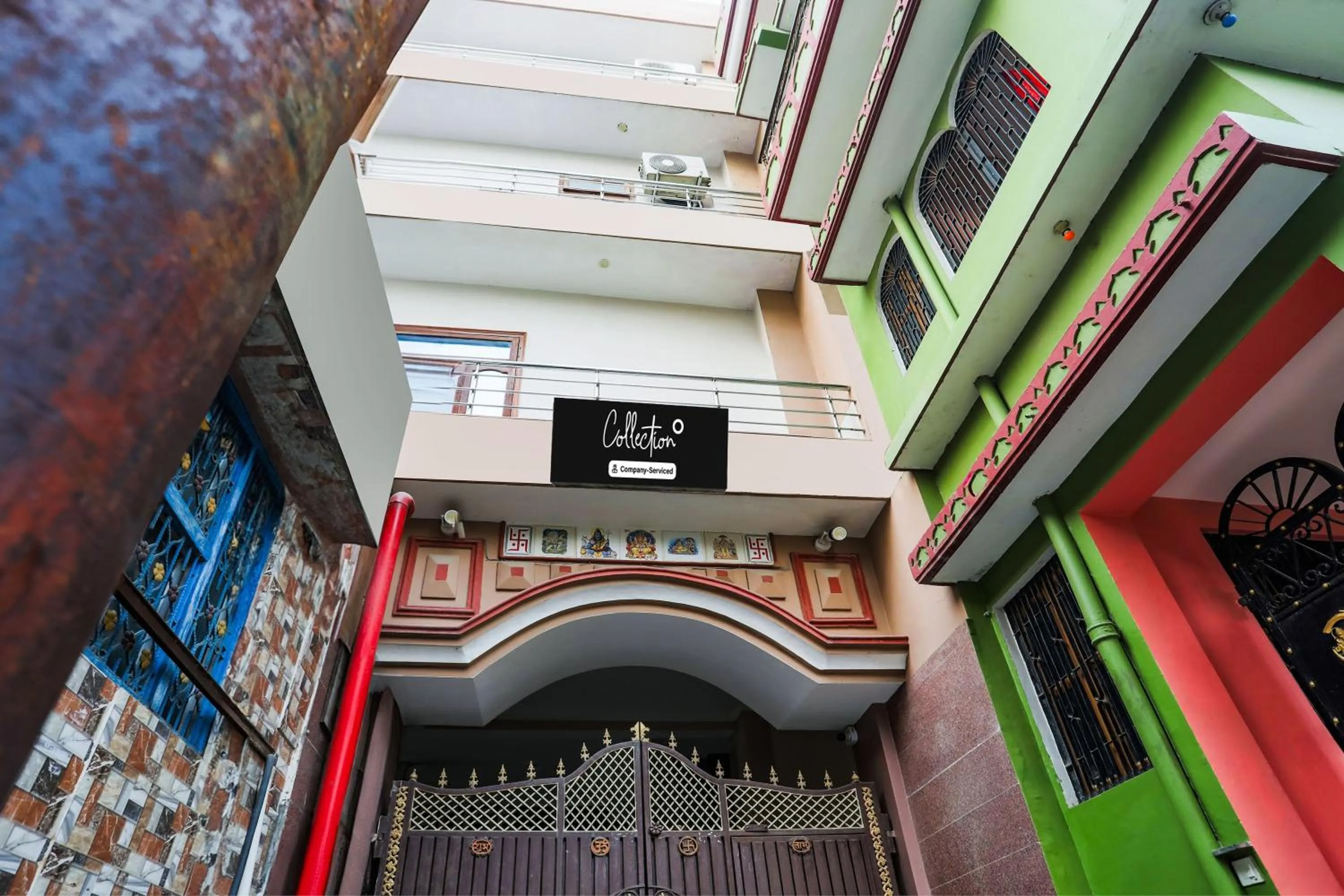 Facade/entrance in Super Collection O Jagannath Mandir Road Formerly Paradise Residency