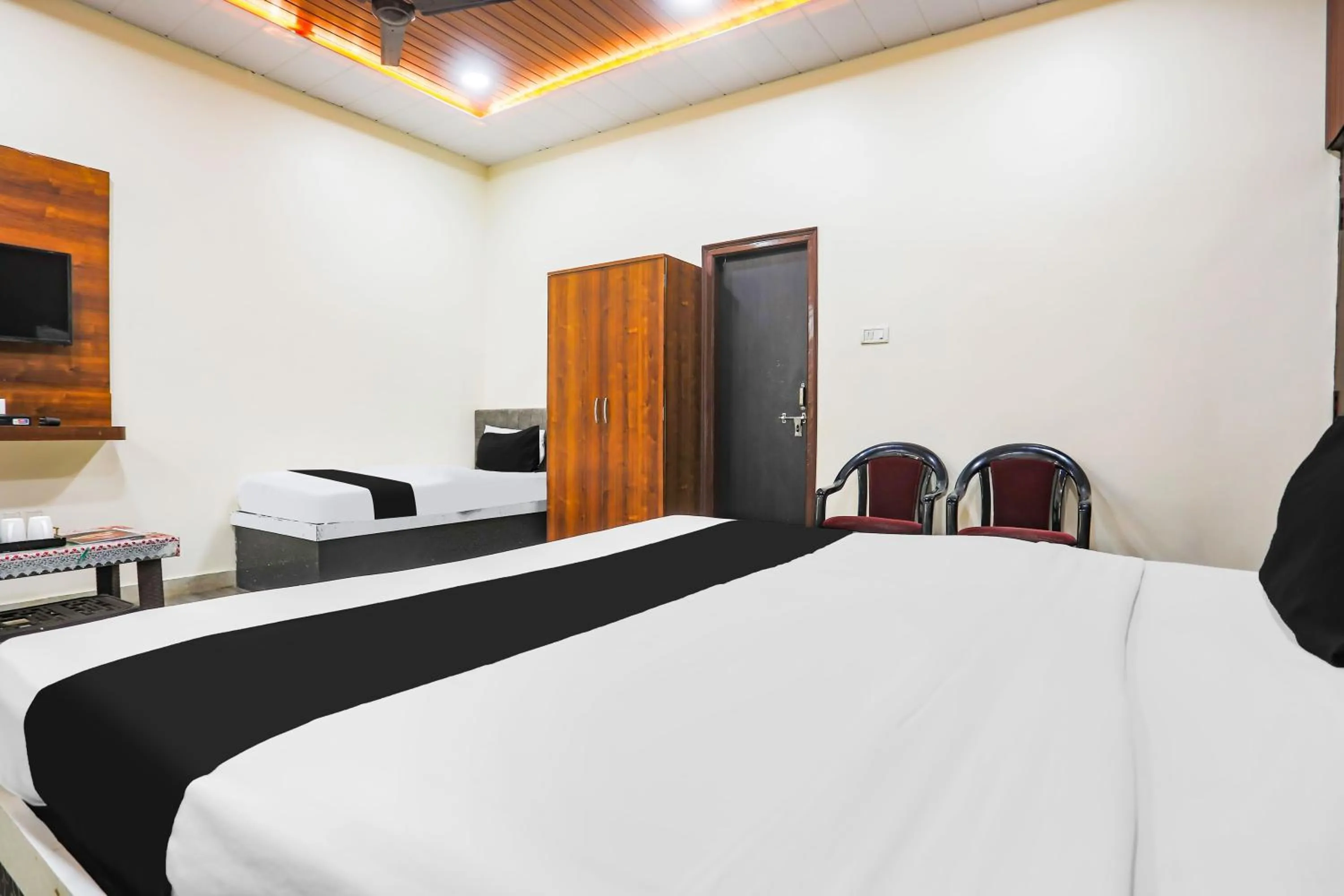 Bedroom, Bed in Super Collection O Jagannath Mandir Road Formerly Paradise Residency