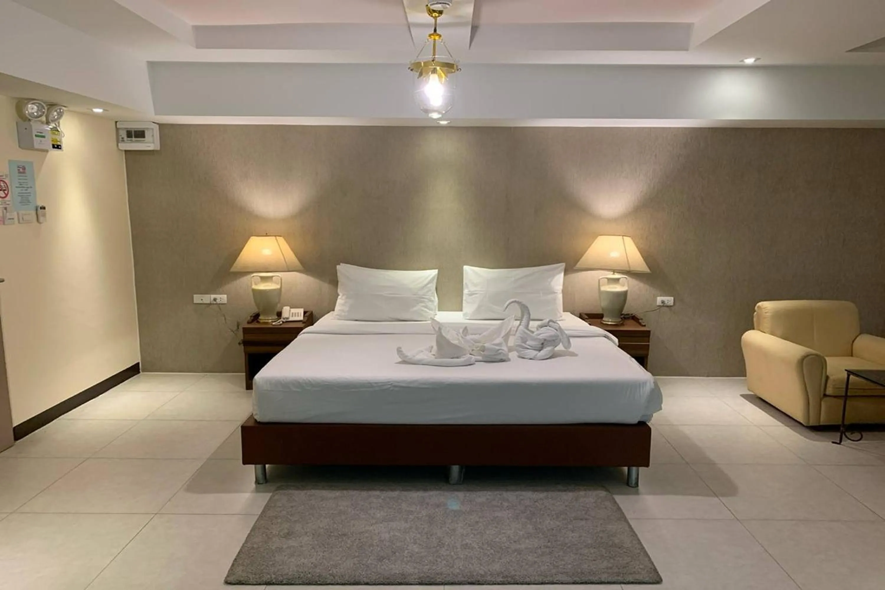 Bed in Kim Hotel At Morleng