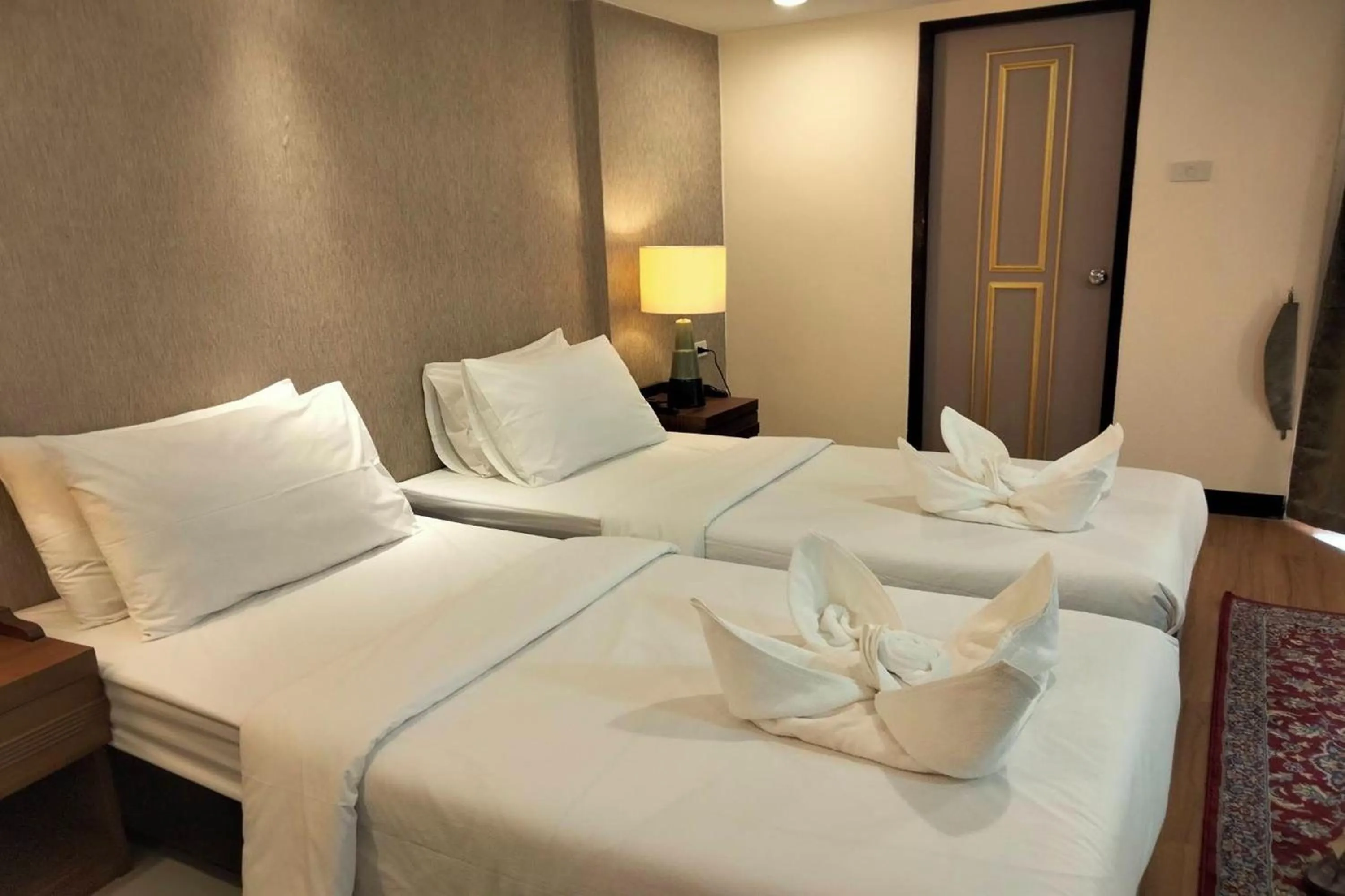 Bed in Kim Hotel At Morleng