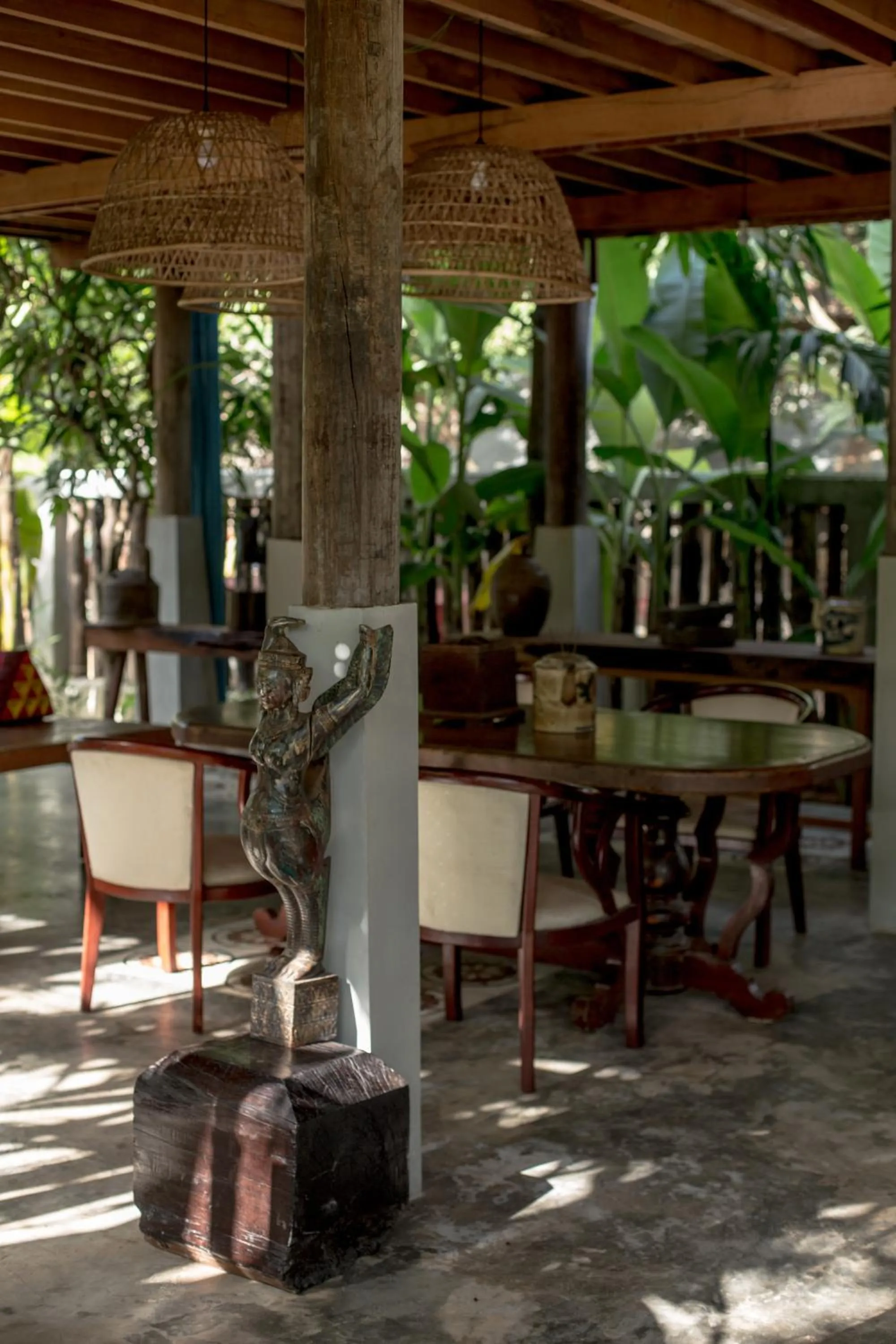 Decorative detail in Isann Lodge