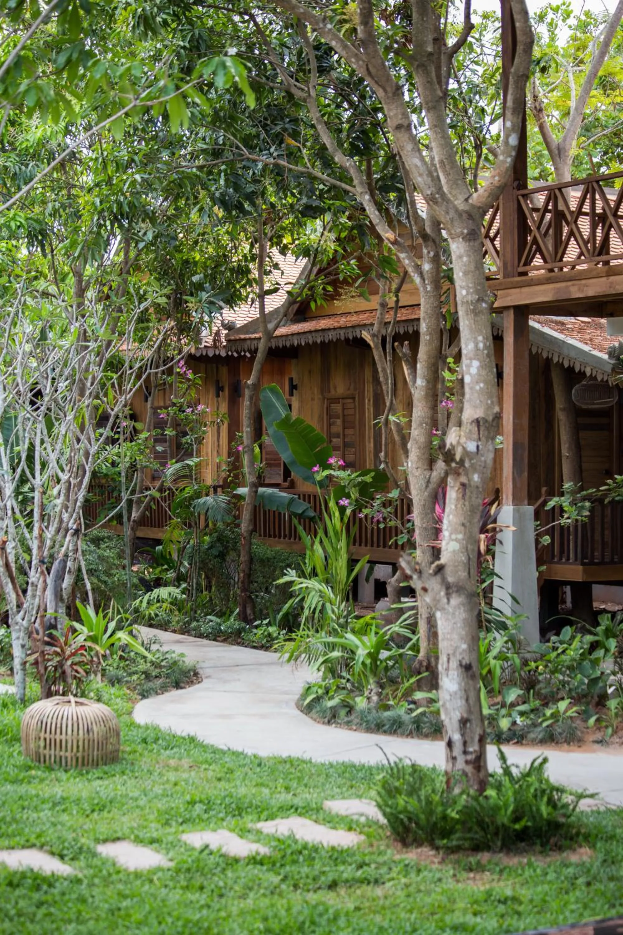 Garden in Isann Lodge