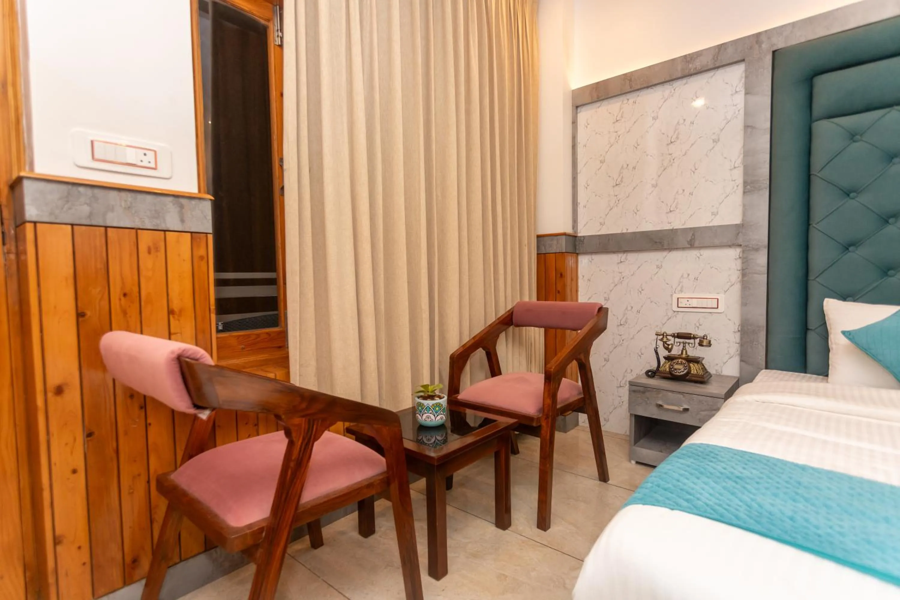Standard Double Room in Tara Van - Best Mountain View Hotel in Dharamkot