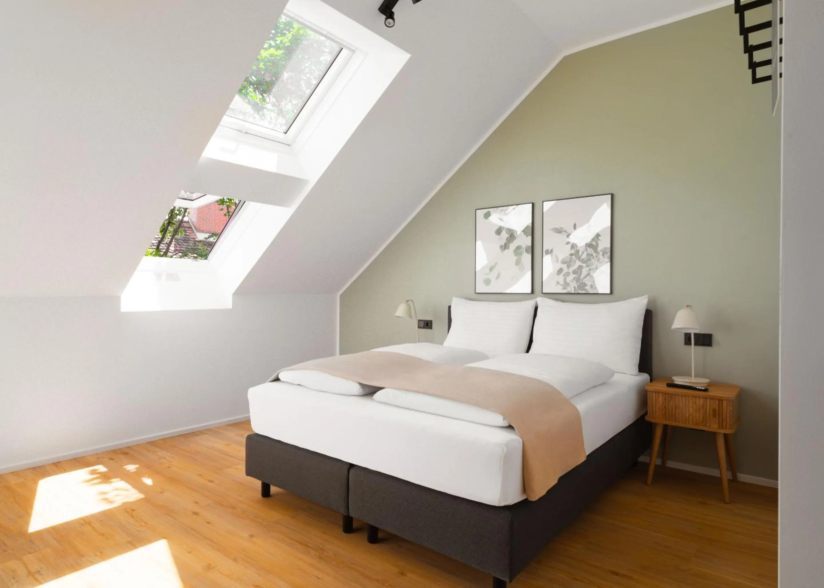 Bed in Limehome Graz Trauttmansdorffgasse