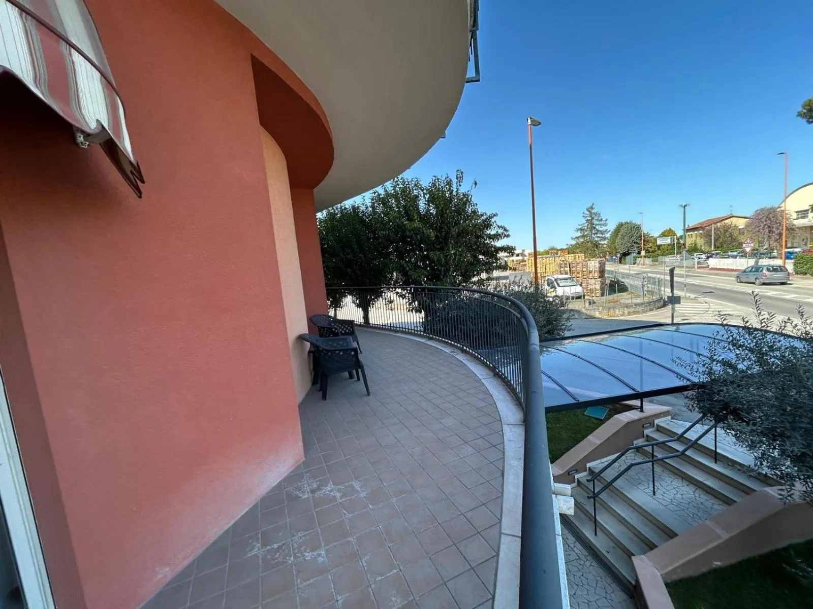 Balcony/Terrace in Best Western Cesena Hotel