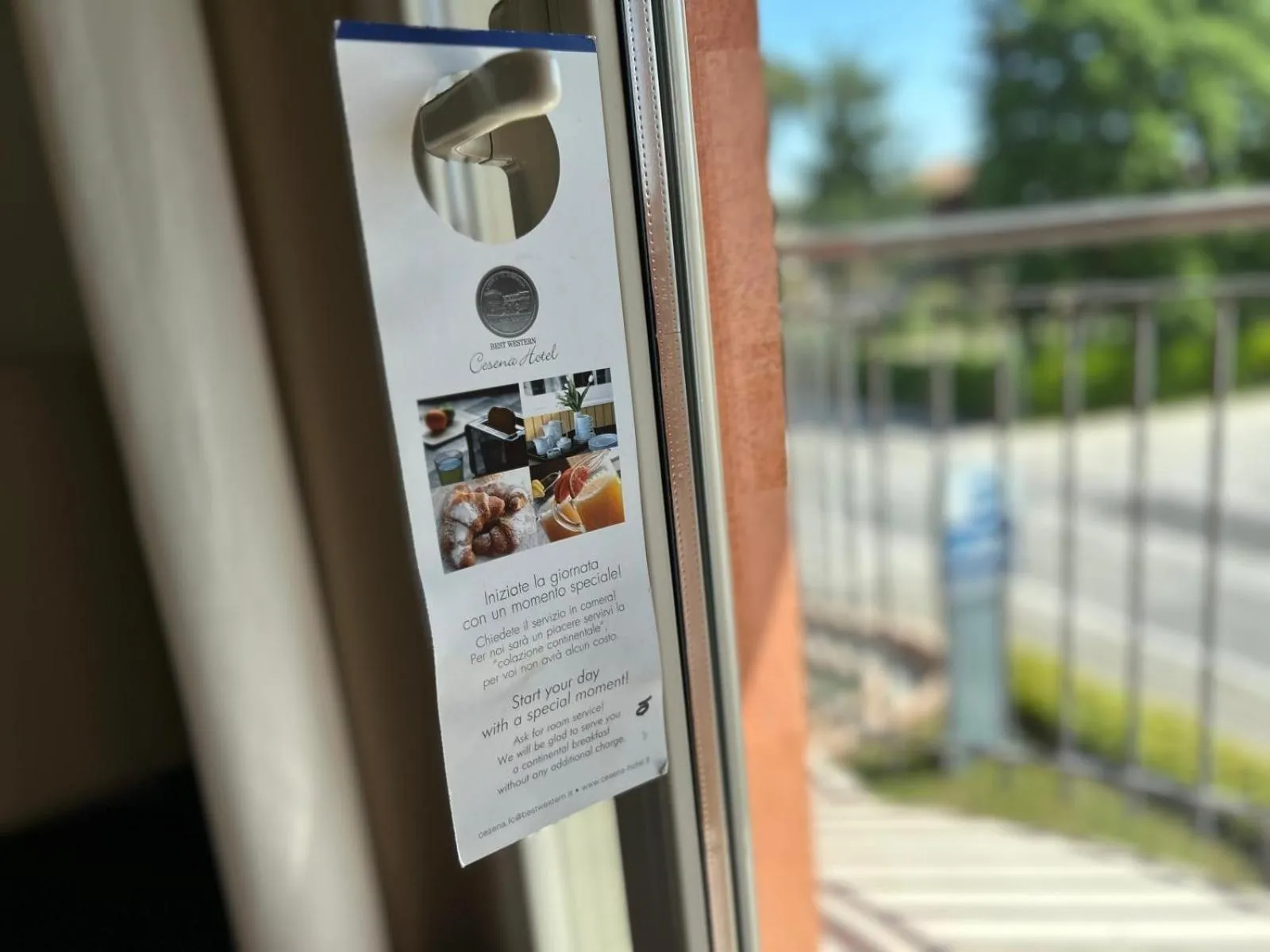 Breakfast in Best Western Cesena Hotel