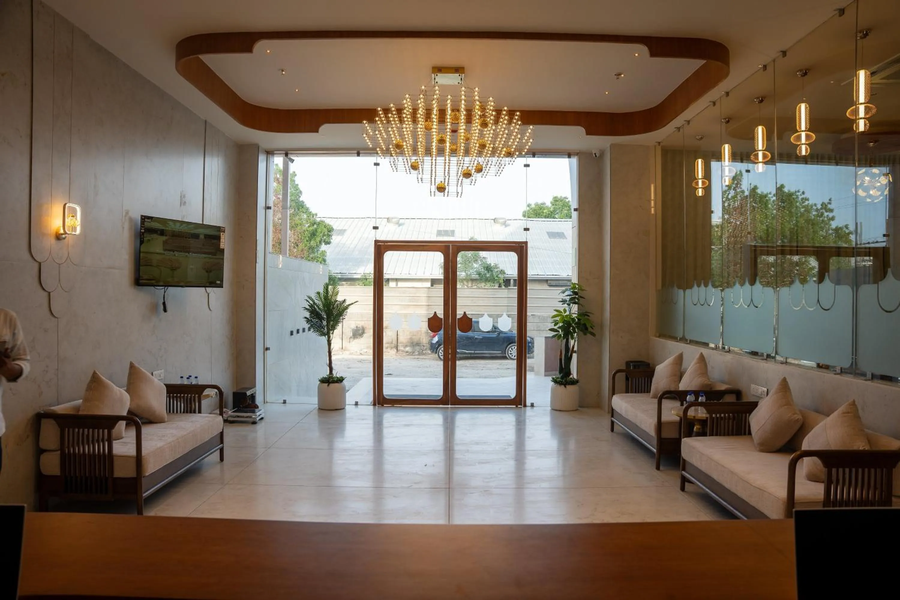 Lobby or reception in Hotel Grand Arose