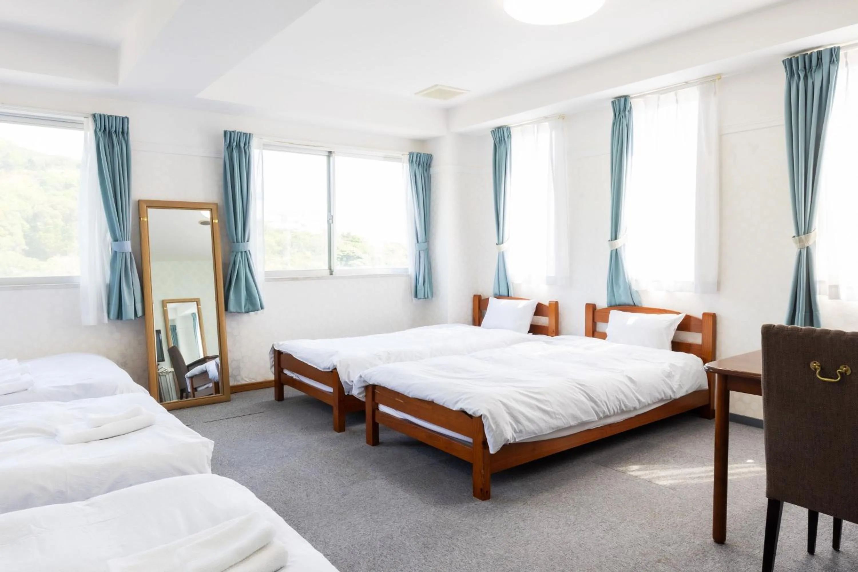 Bed in Grampus Inn Shirahama