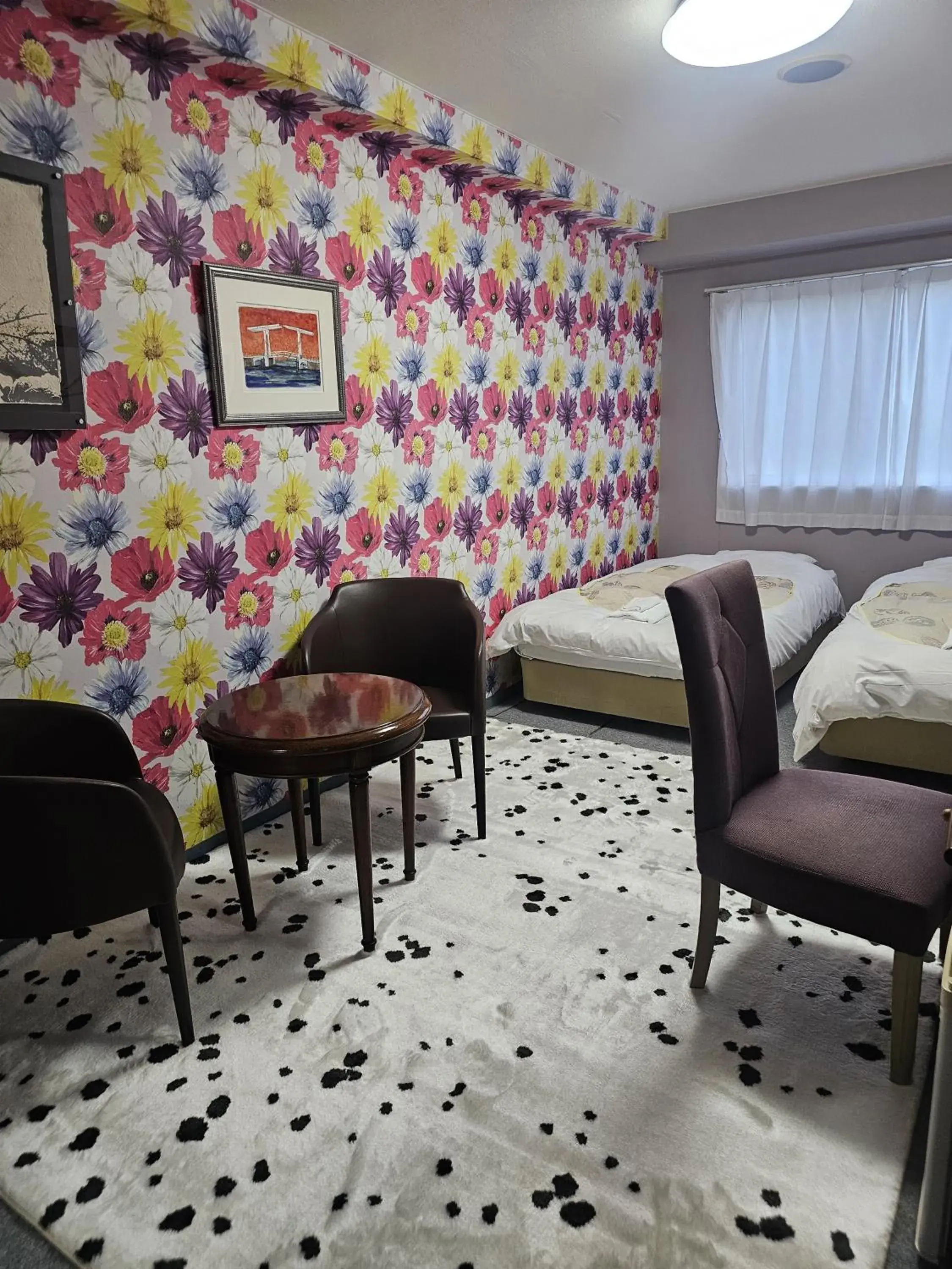 Bed in Grampus Inn Shirahama Bed in Grampus Inn Shirahama