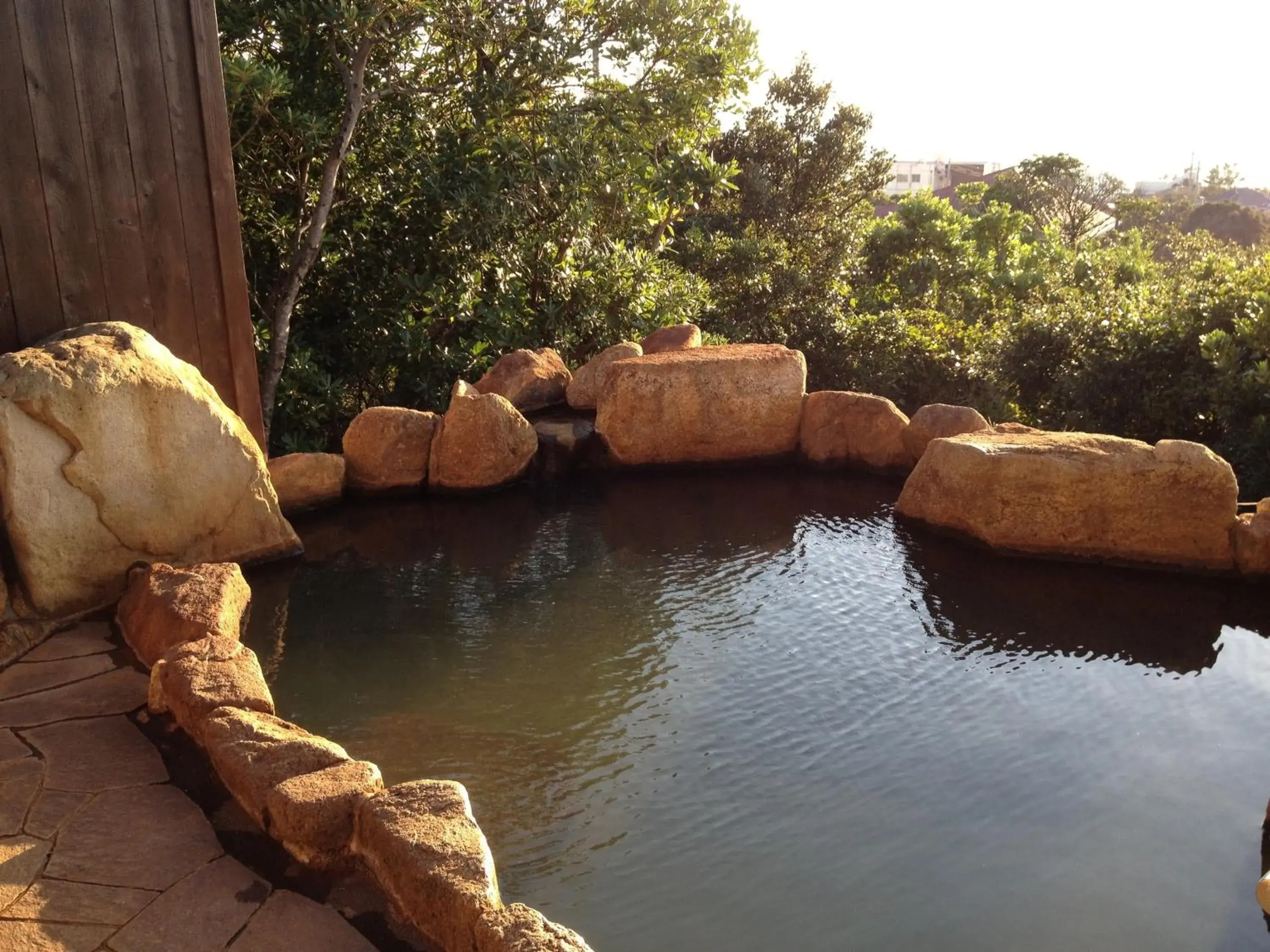 Open Air Bath in Grampus Inn Shirahama Open Air Bath in Grampus Inn Shirahama