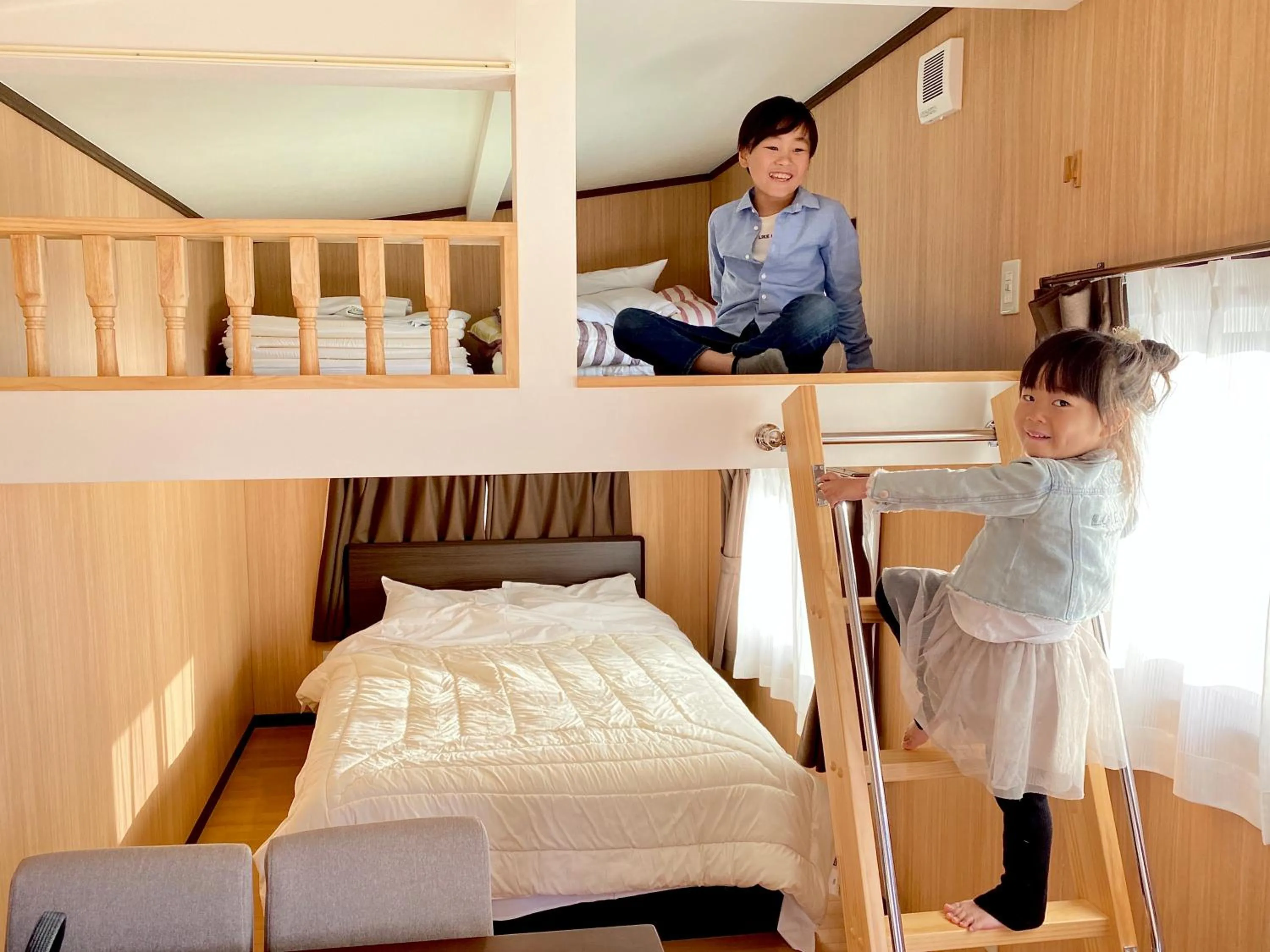 Bed in Grampus Inn Shirahama