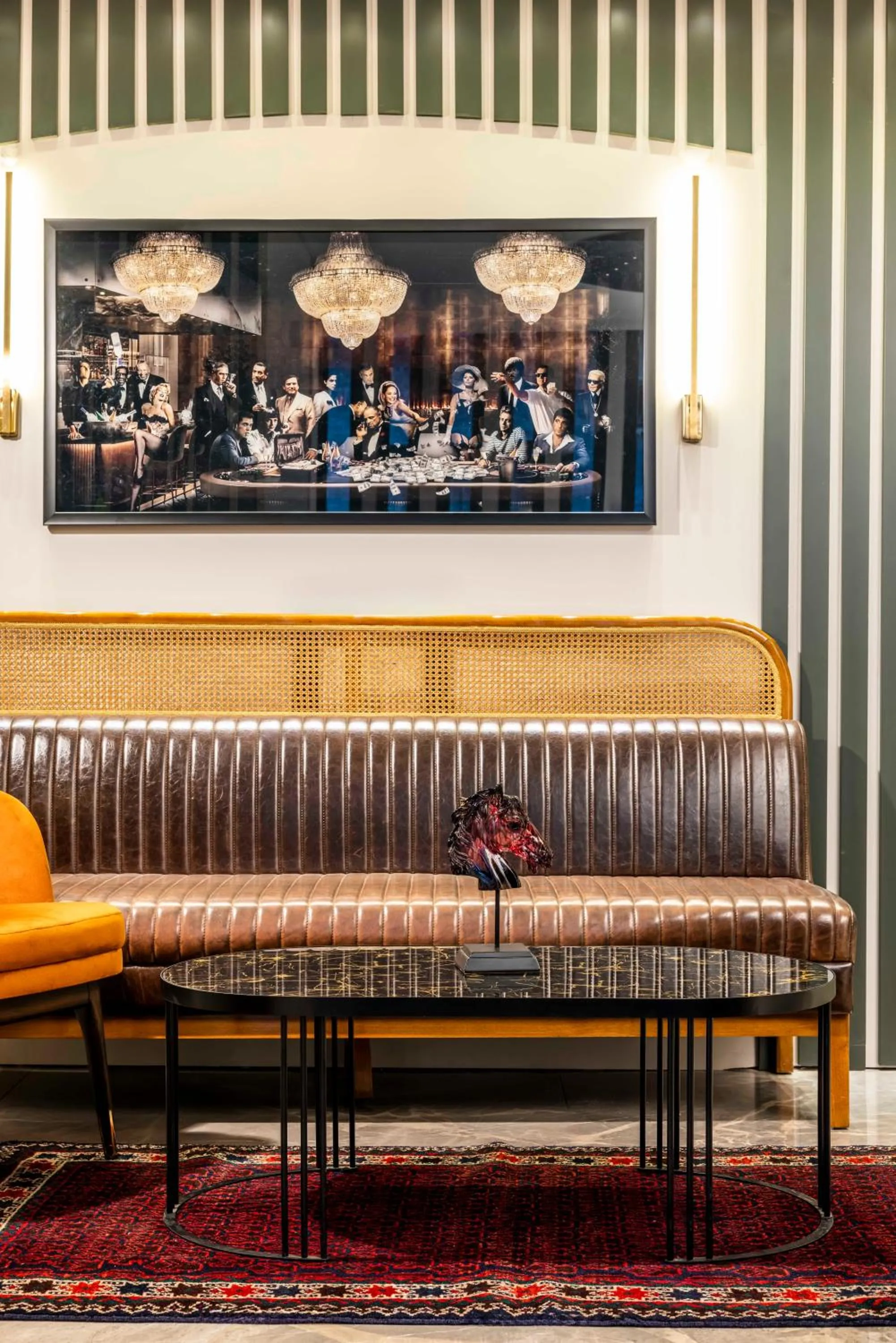 Seating area in Sistina Old City Hotel