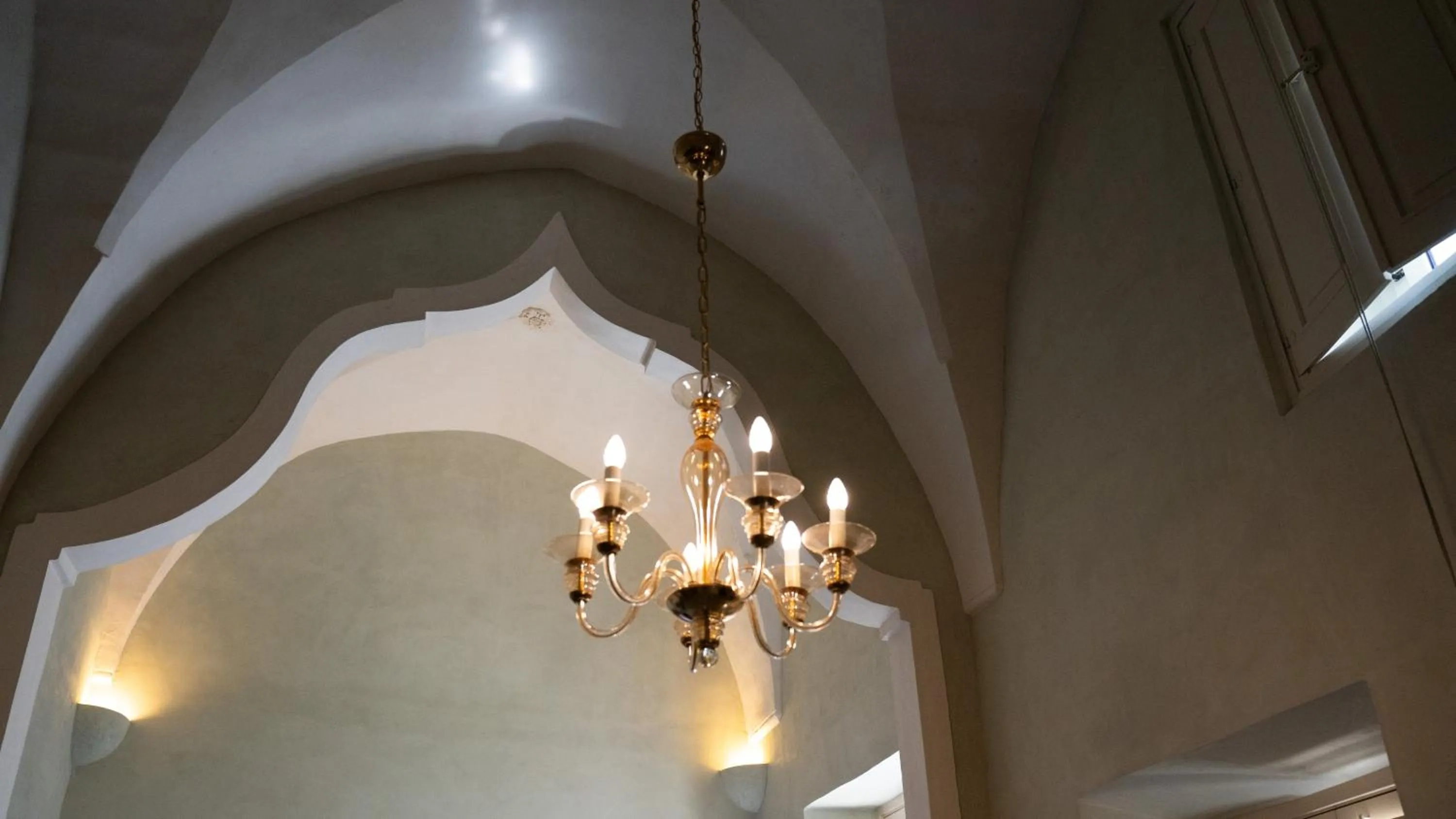 Decorative detail in Palazzo Zacà