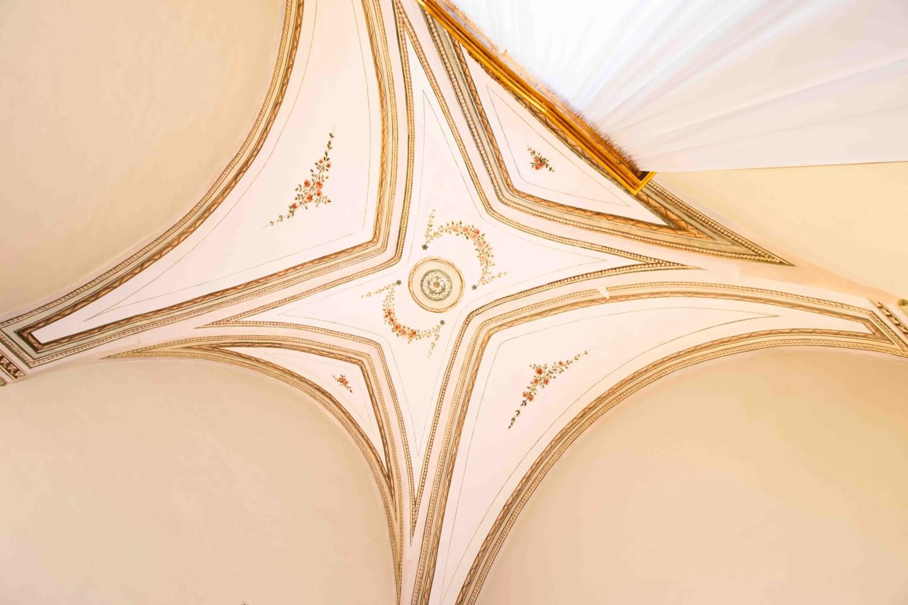 Decorative detail in Palazzo Zacà