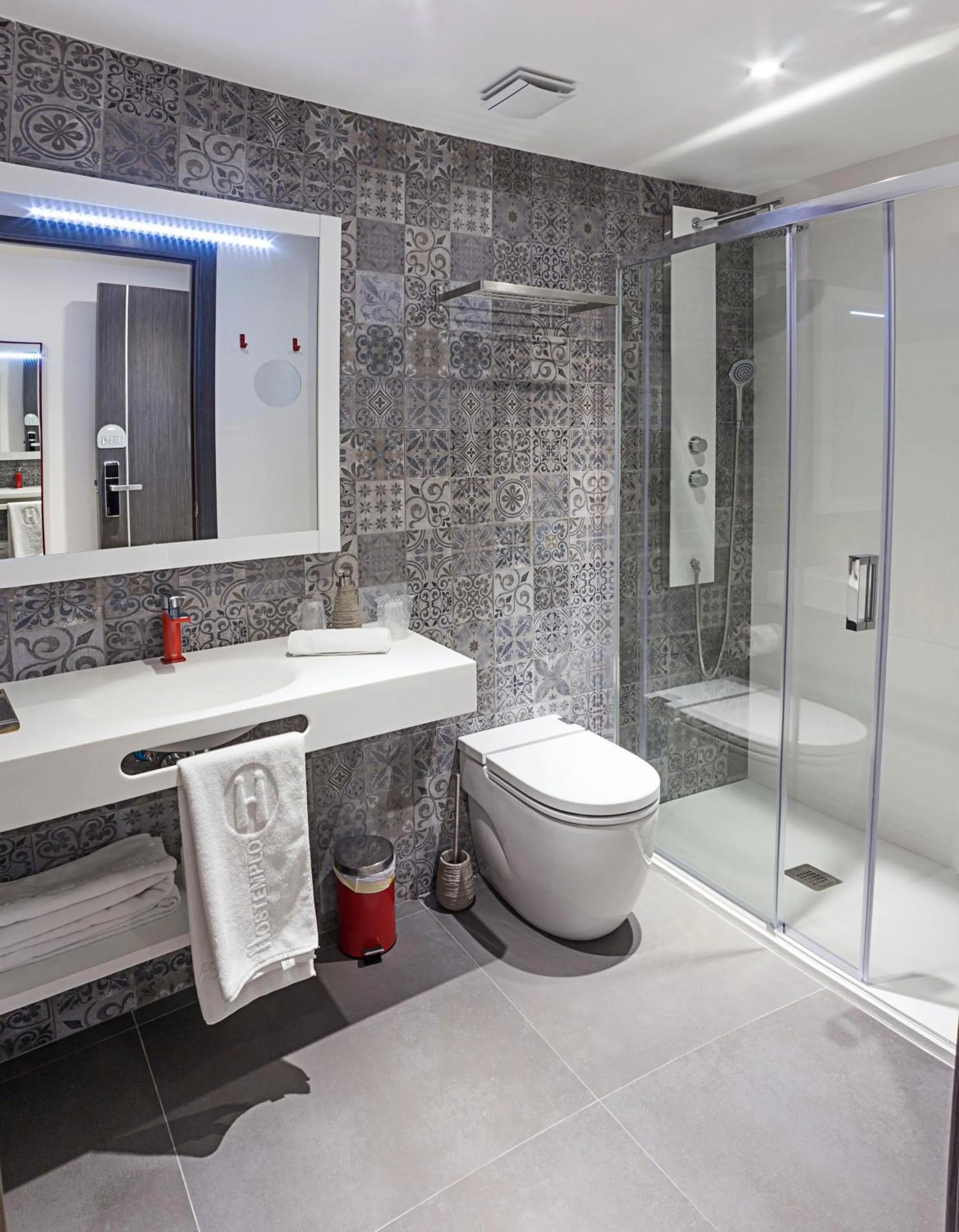 Bathroom in Boutique Hostemplo Sagrada Familia