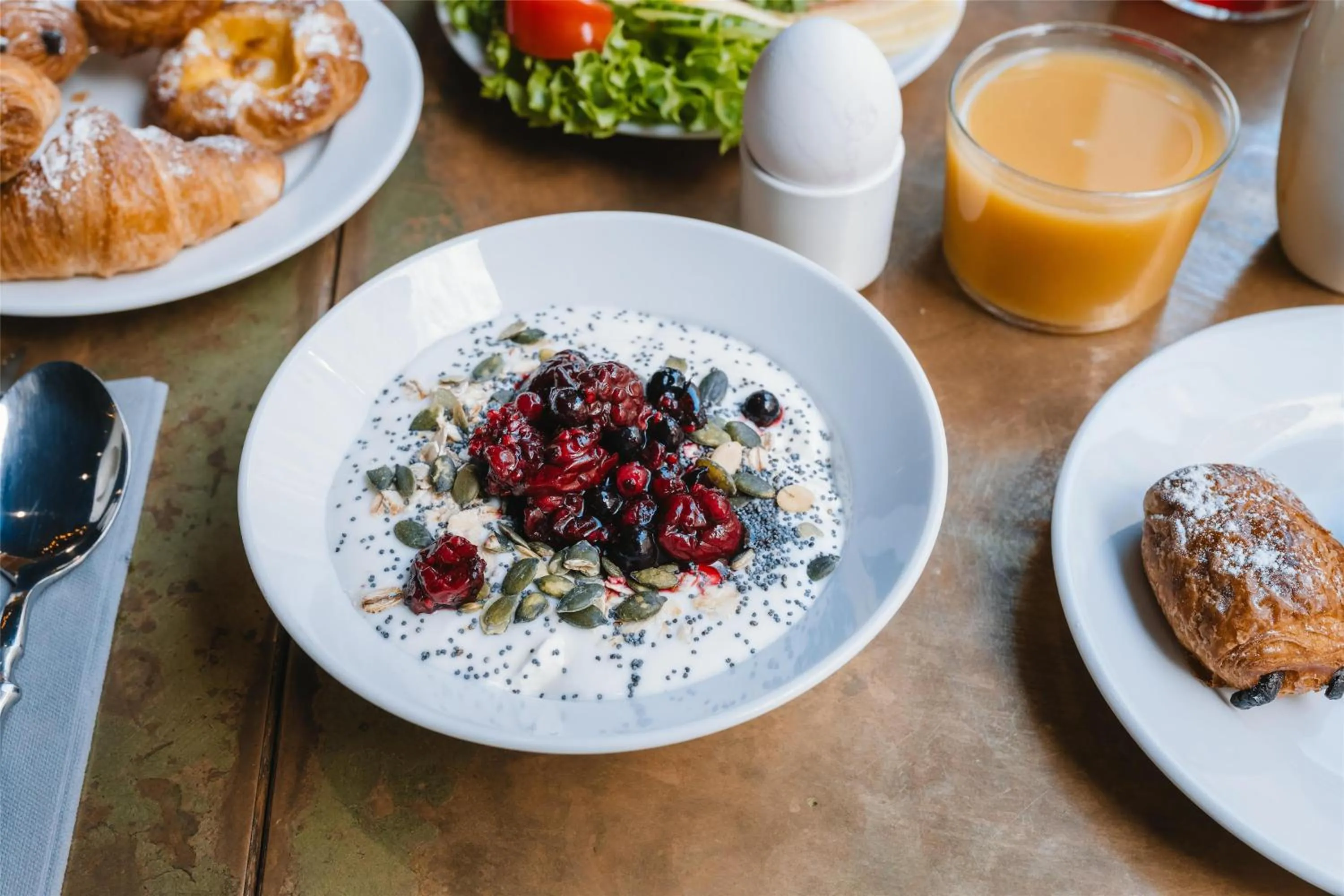 Breakfast in Radisson Blu Metropol Helsingborg