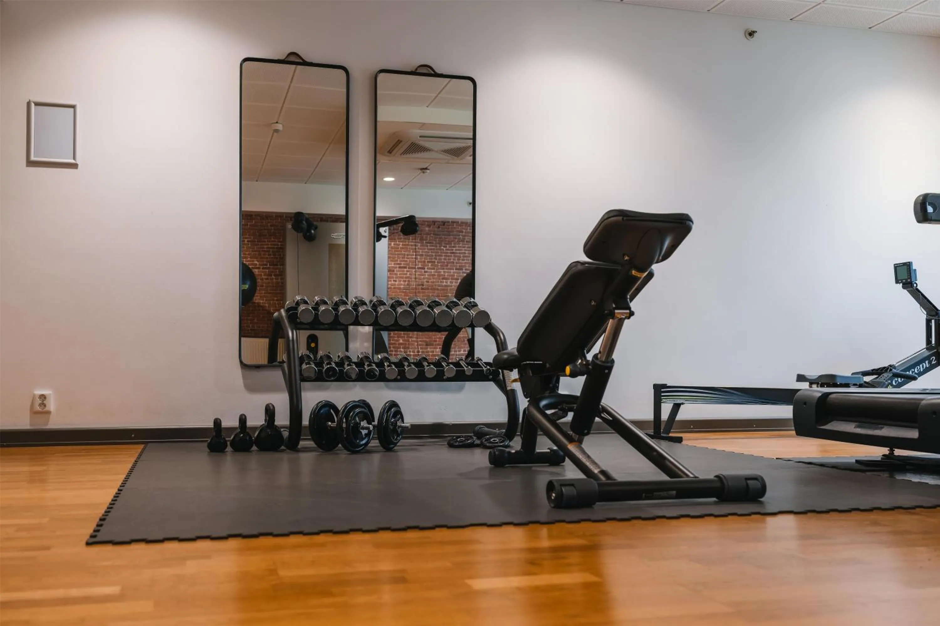 Fitness centre/facilities in Radisson Blu Metropol Helsingborg
