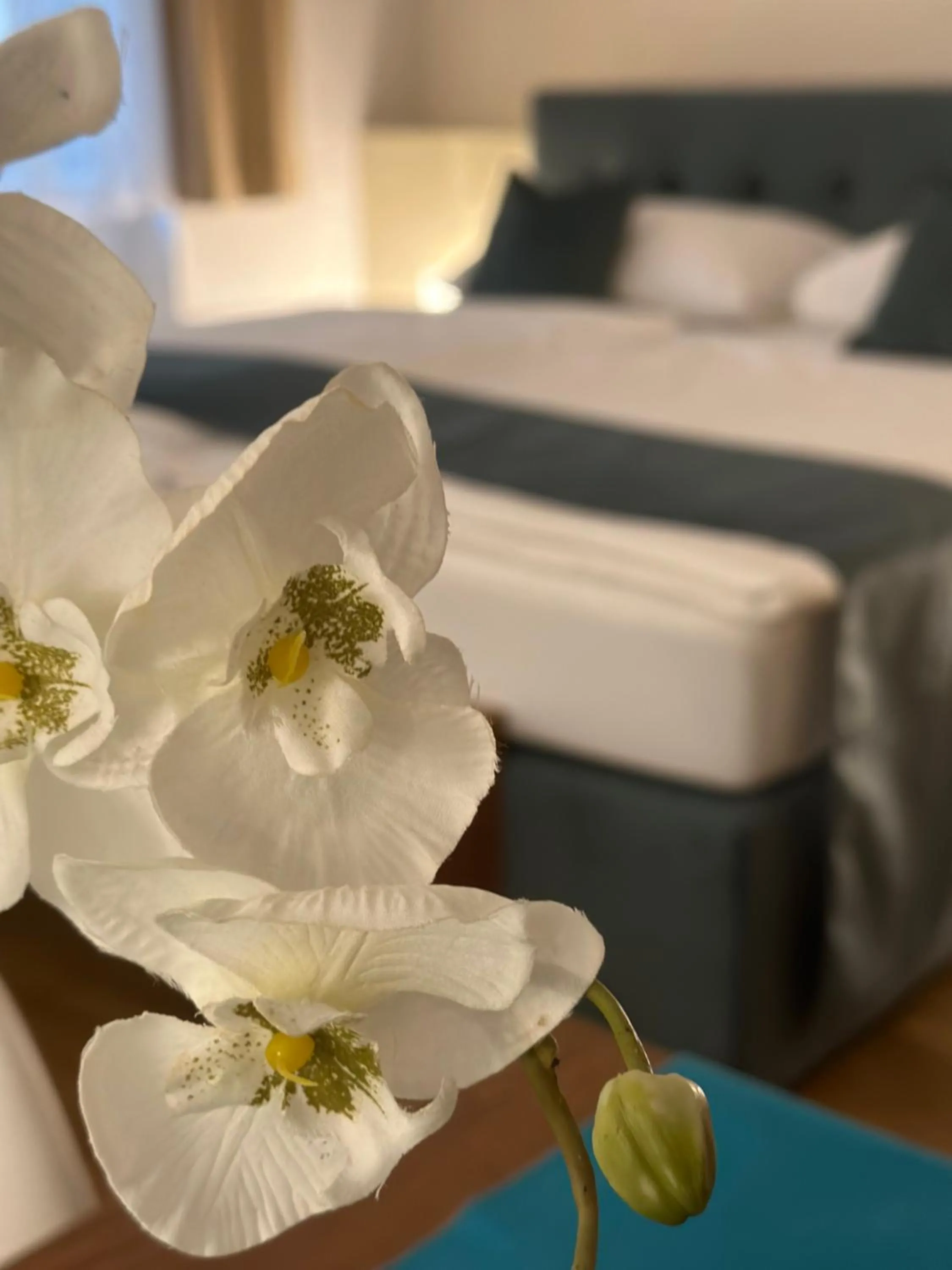 Bedroom, Bed in Home Sweet Apartments - A cozy welcome