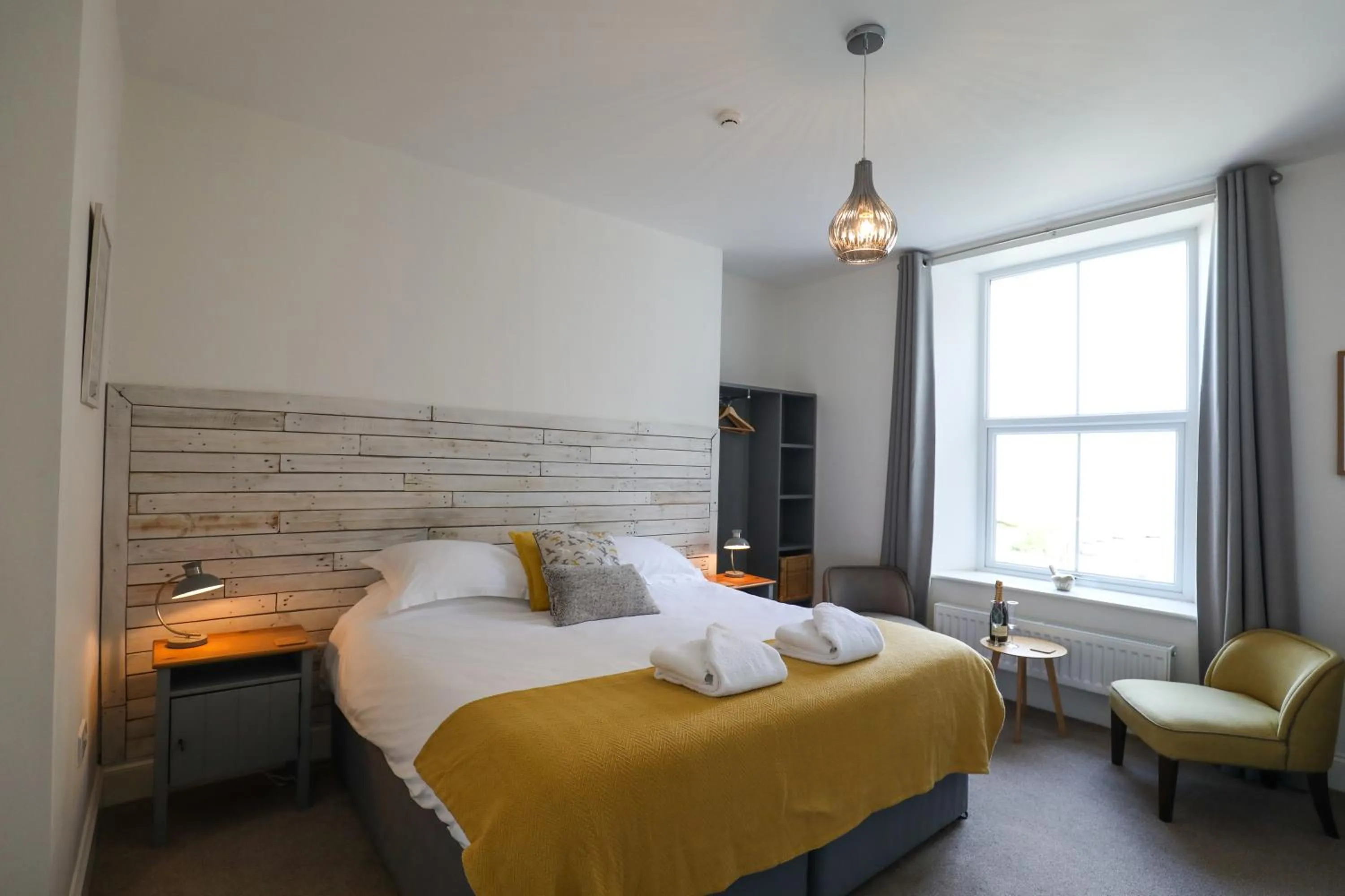 Bedroom, Bed in The Belfry Whitby