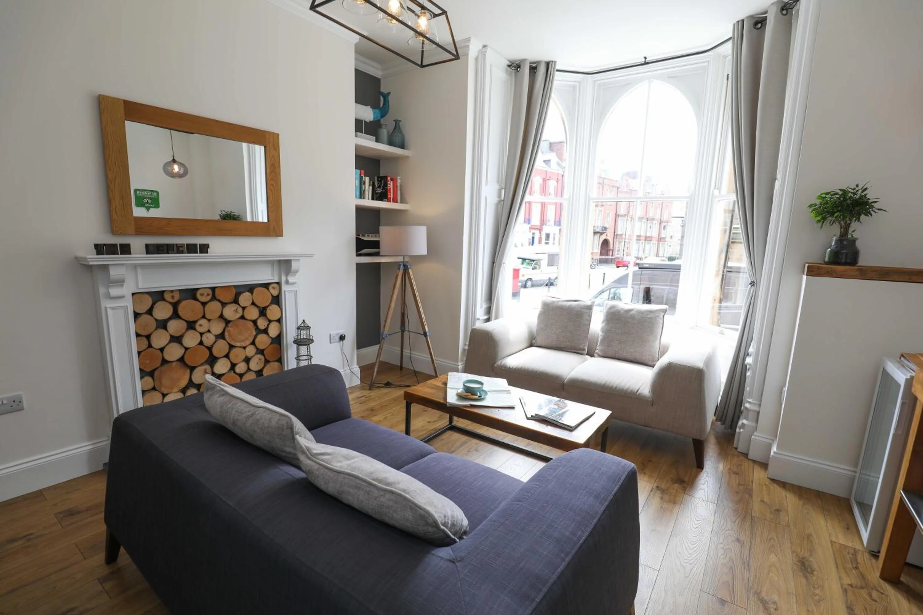 Communal lounge/ TV room in The Belfry Whitby