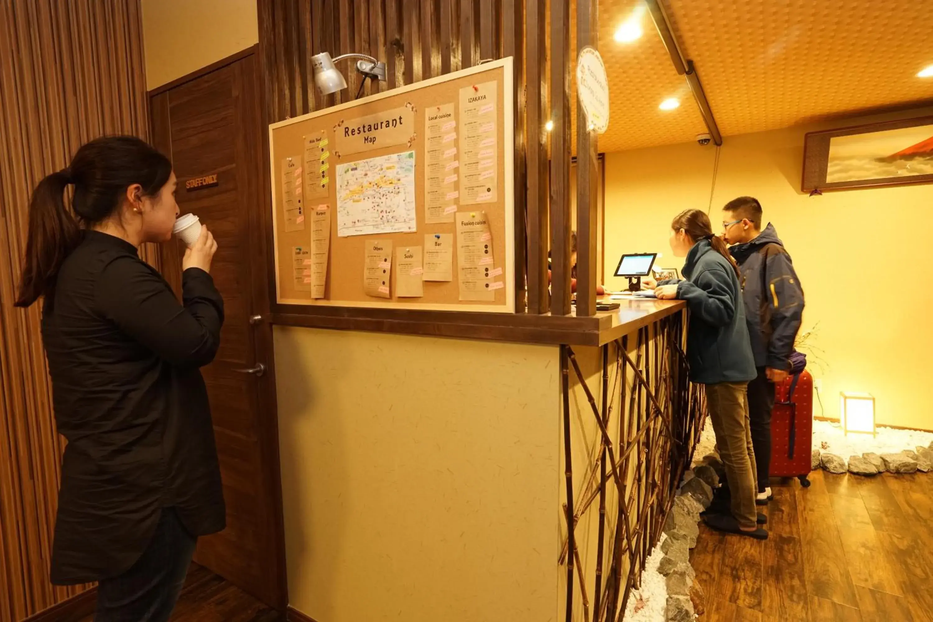 Lobby or reception in Guest House Ouka Lobby or reception in Guest House Ouka