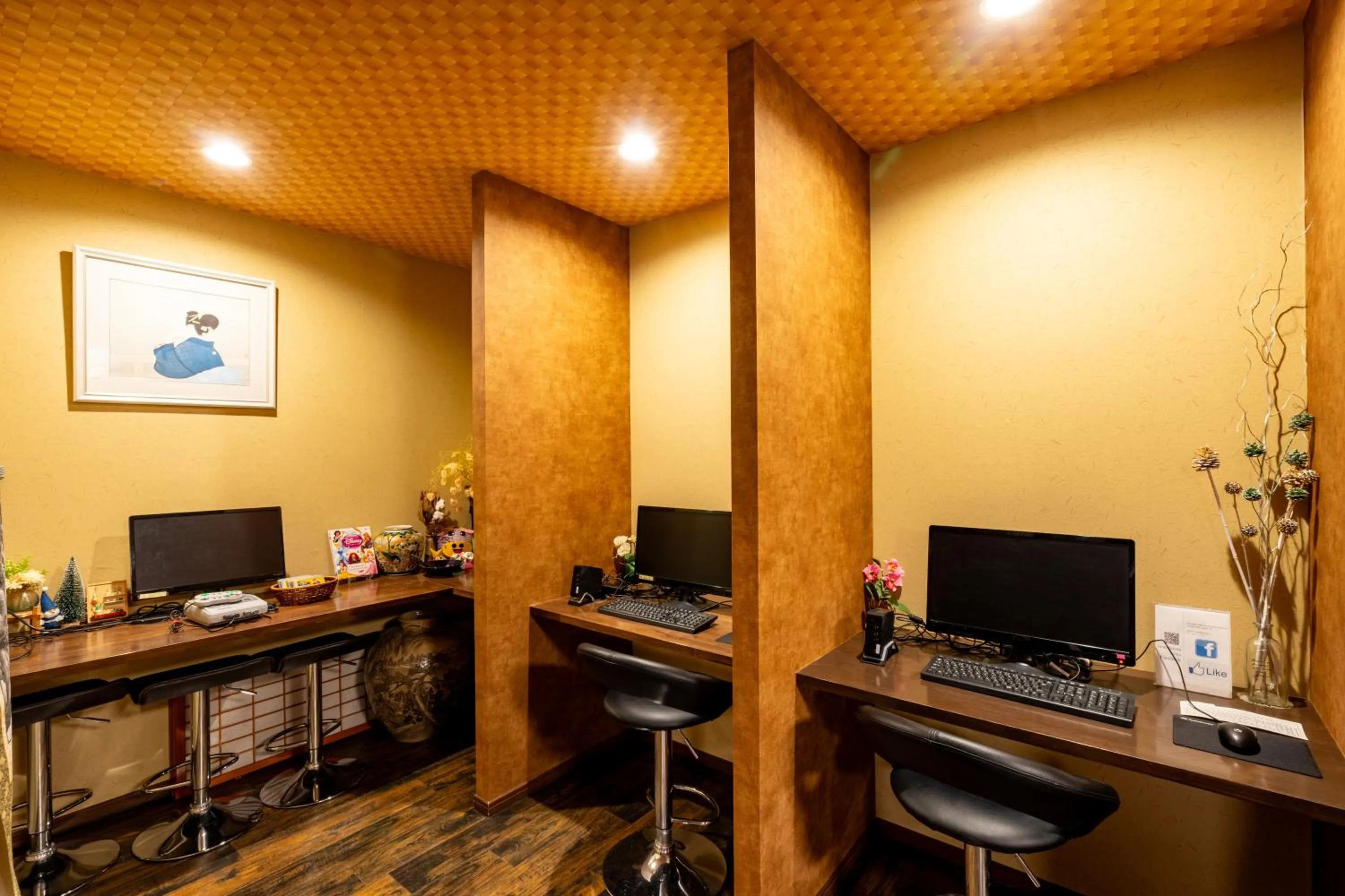 Communal lounge/ TV room in Guest House Ouka