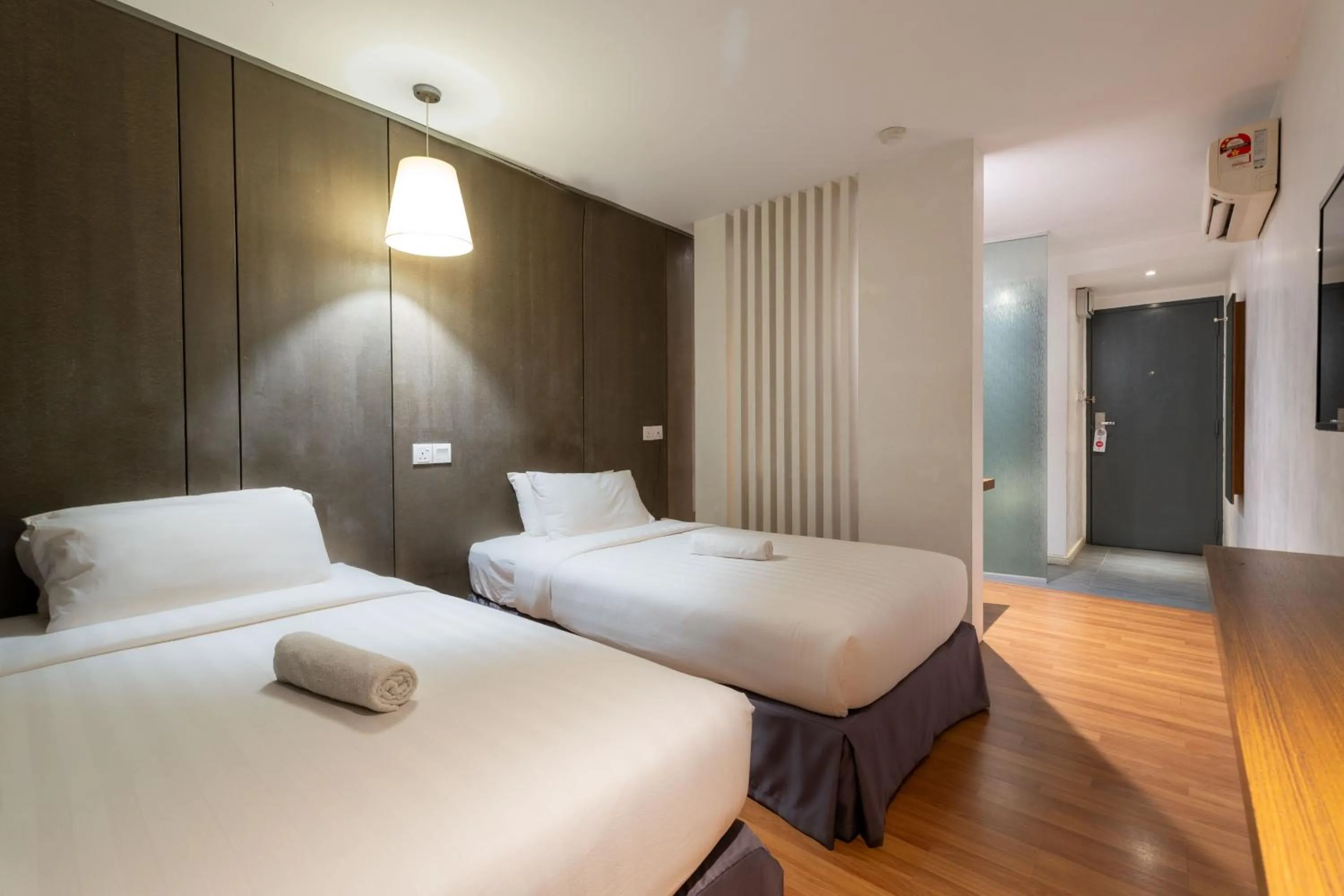 Bed in T+ Hotel Butterworth