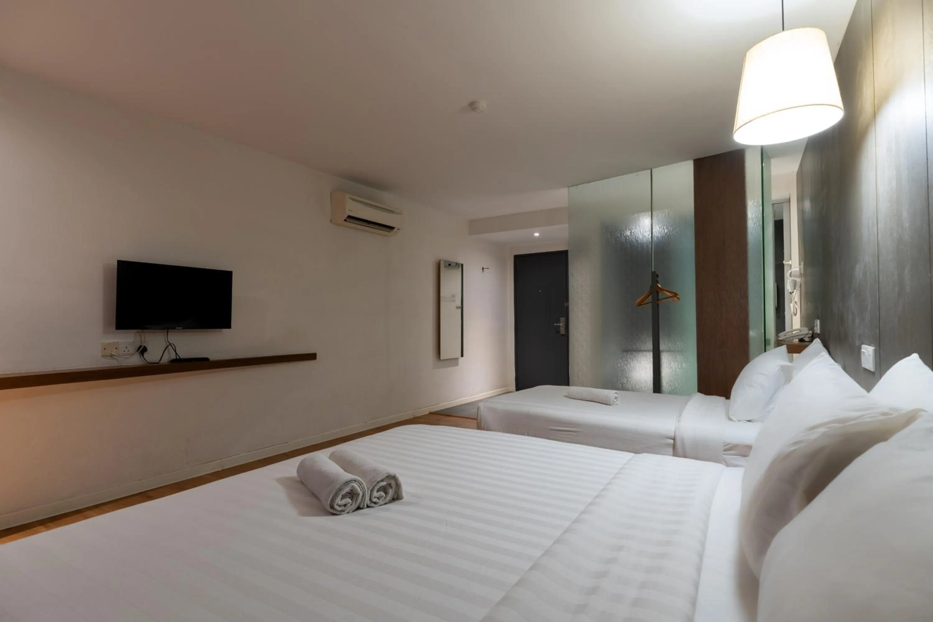 Bed in T+ Hotel Butterworth