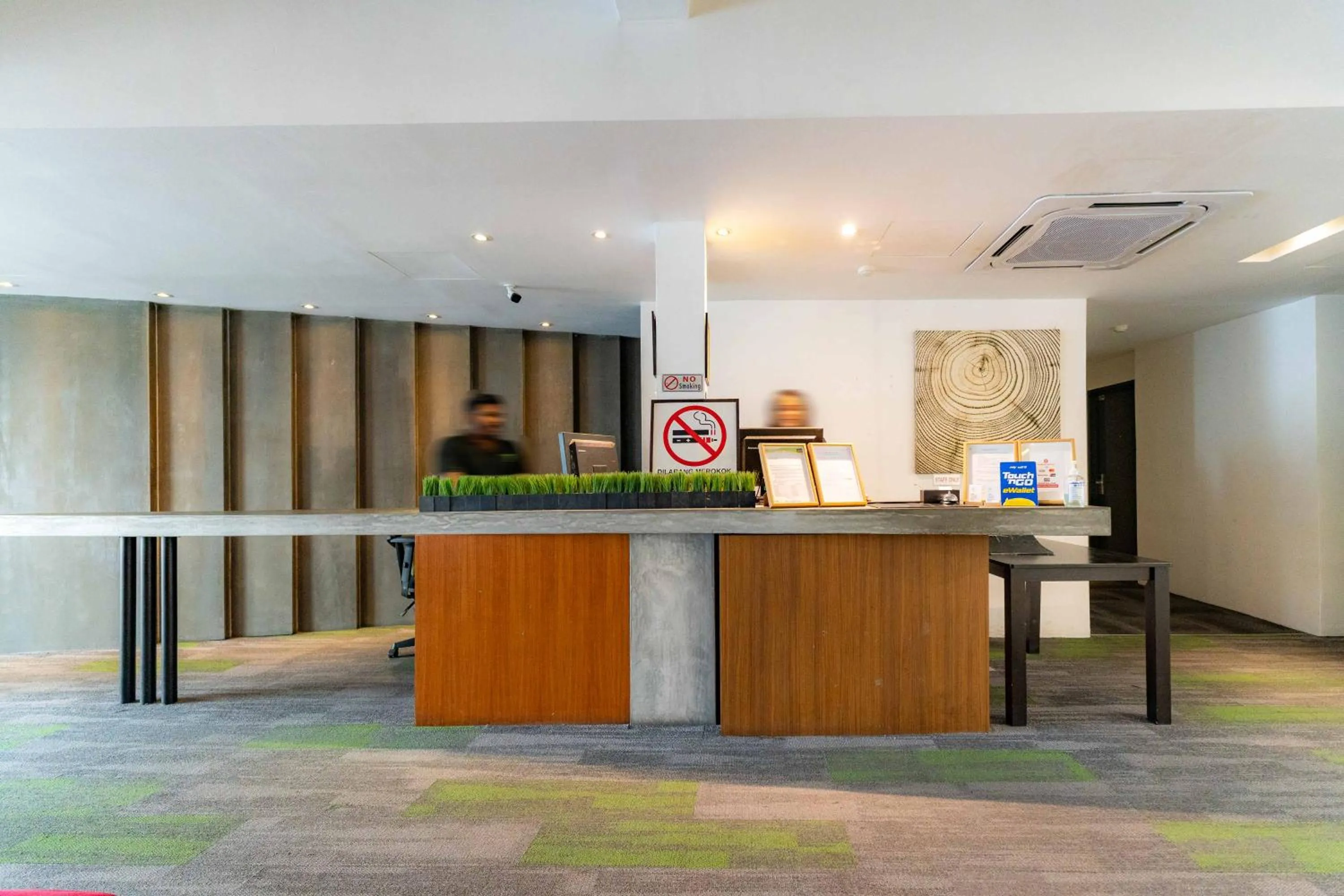 Lobby or reception in T+ Hotel Butterworth
