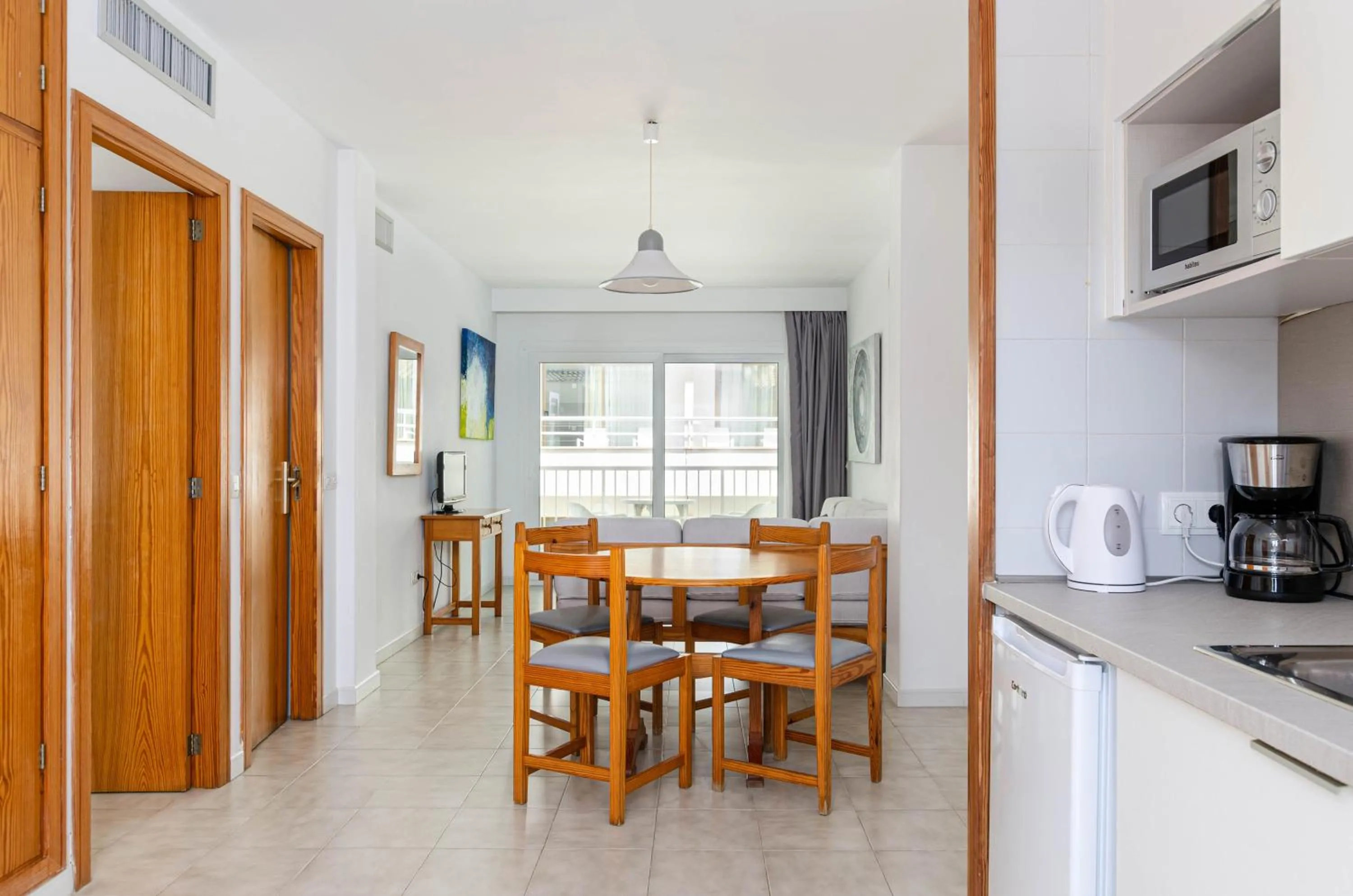 Kitchen or kitchenette in Mar Brava Apartments