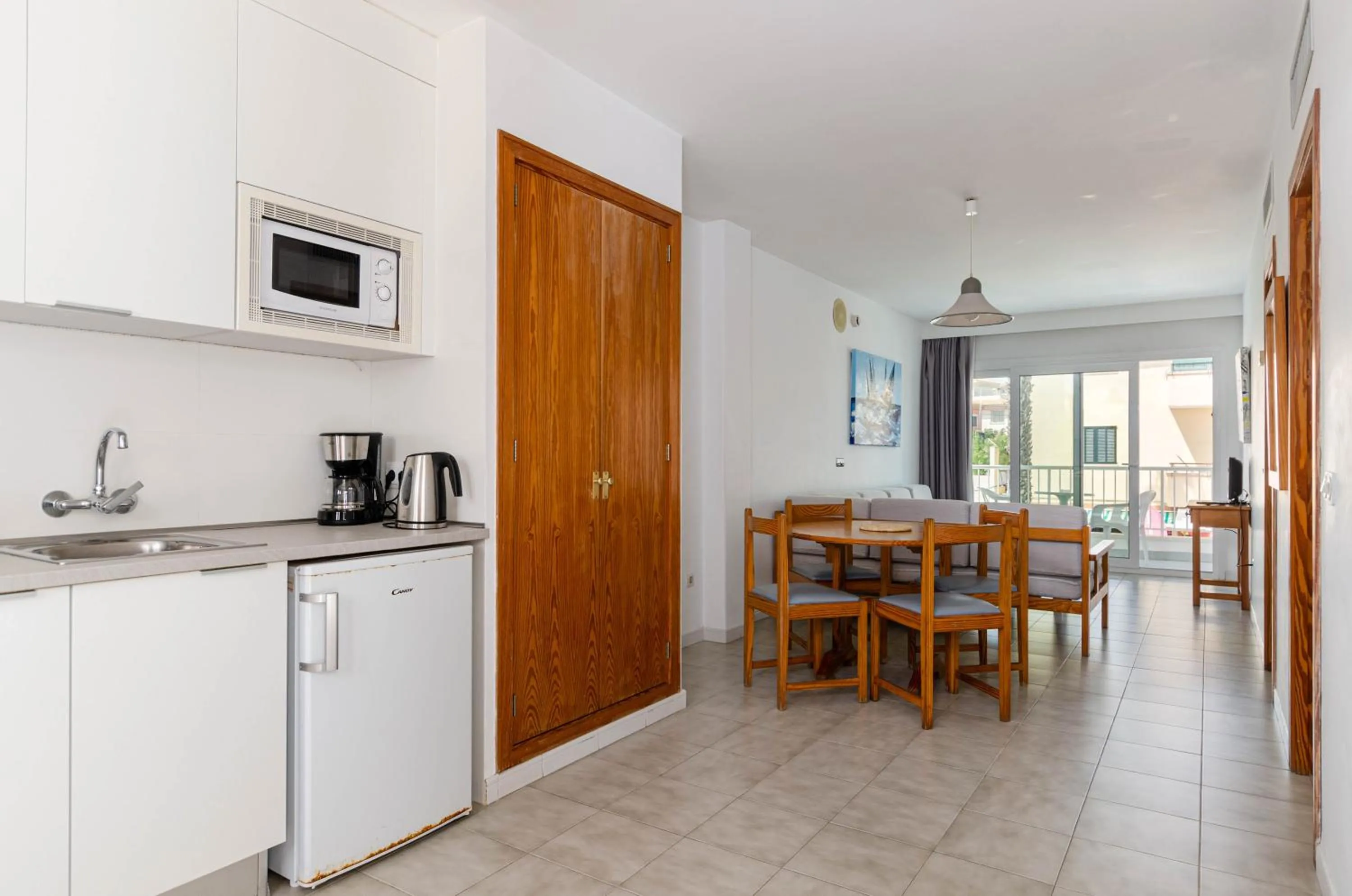 Kitchen or kitchenette in Mar Brava Apartments