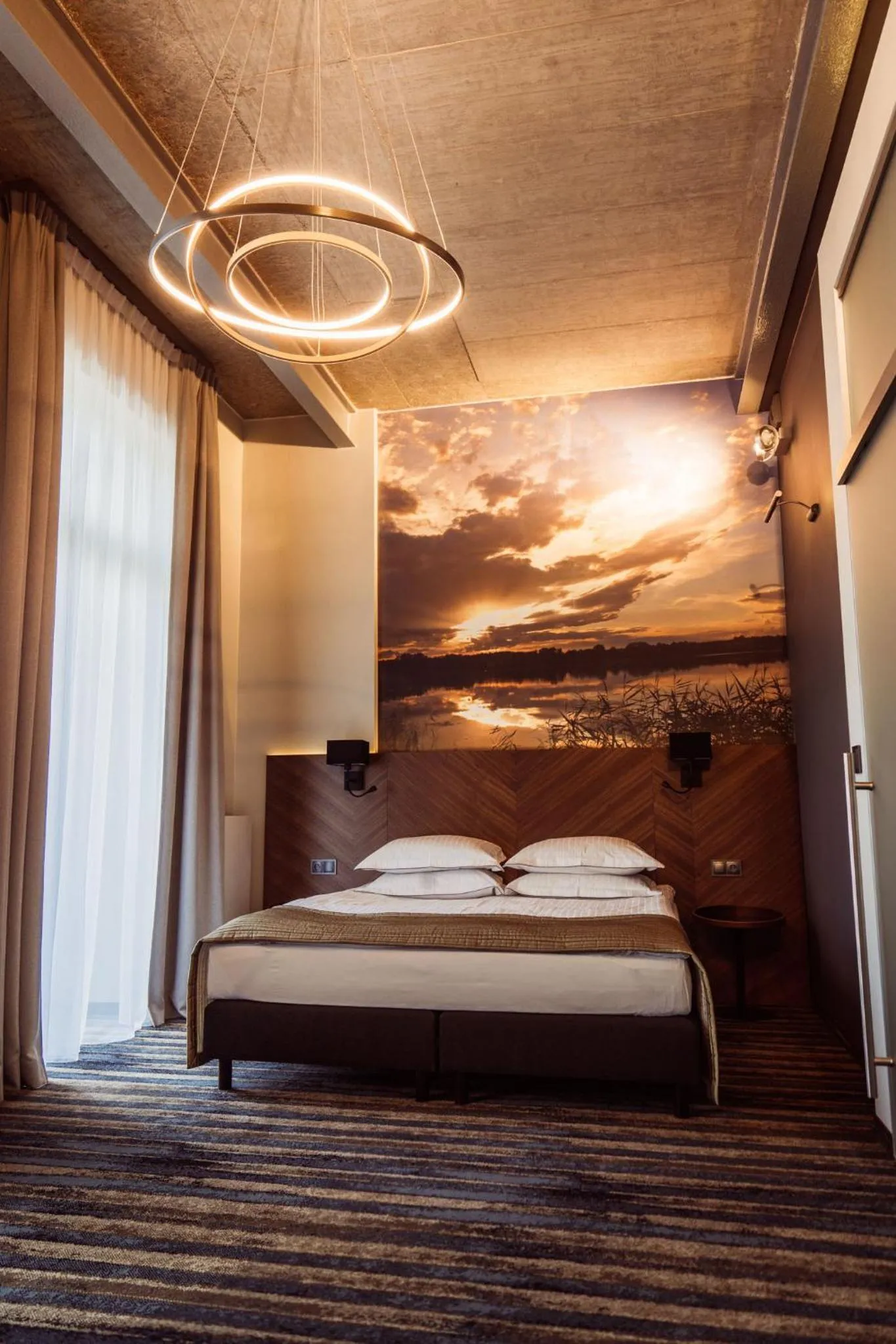 Bed in Hotel Loft 1898