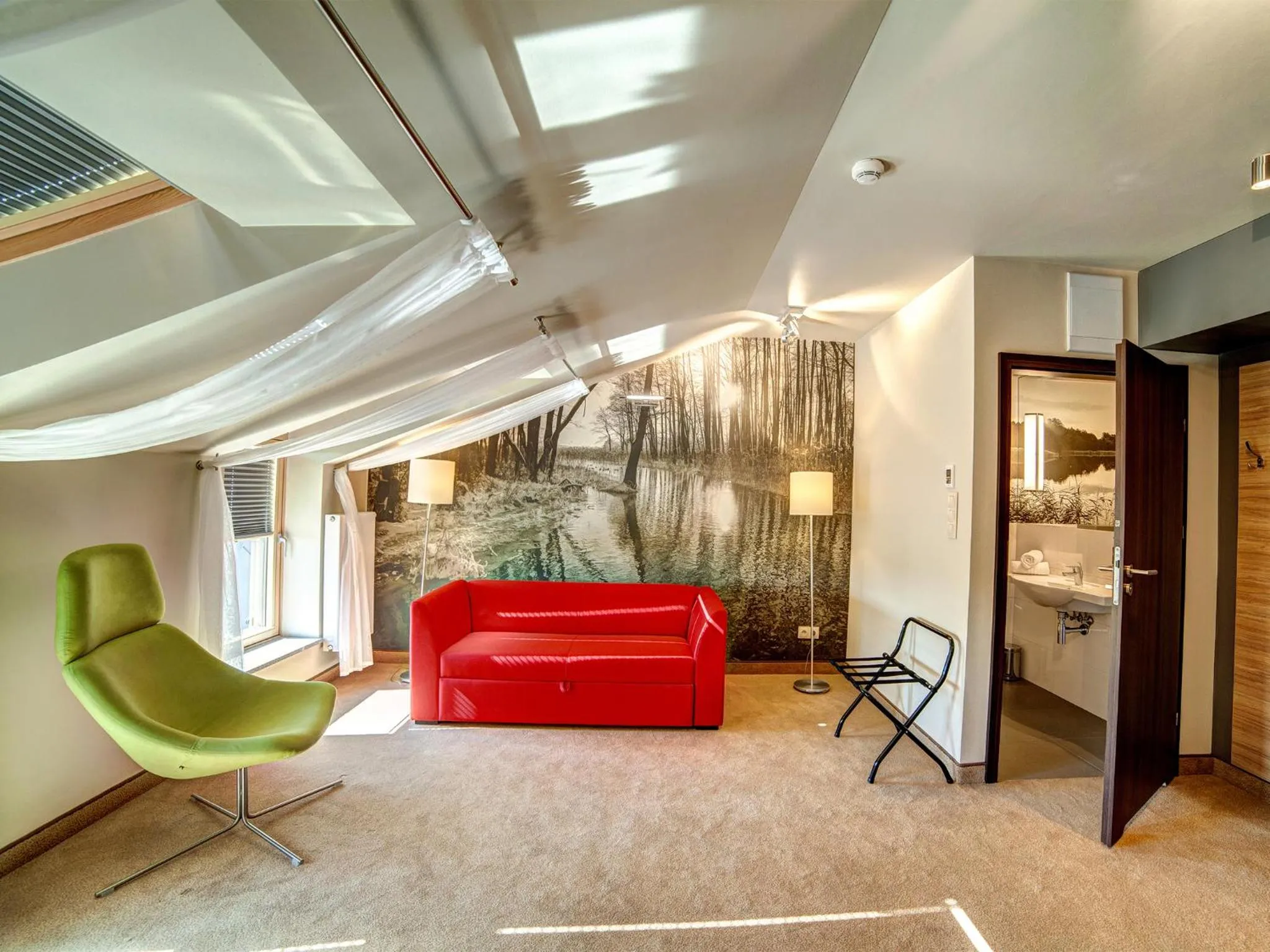 Photo of the whole room in Hotel Loft 1898