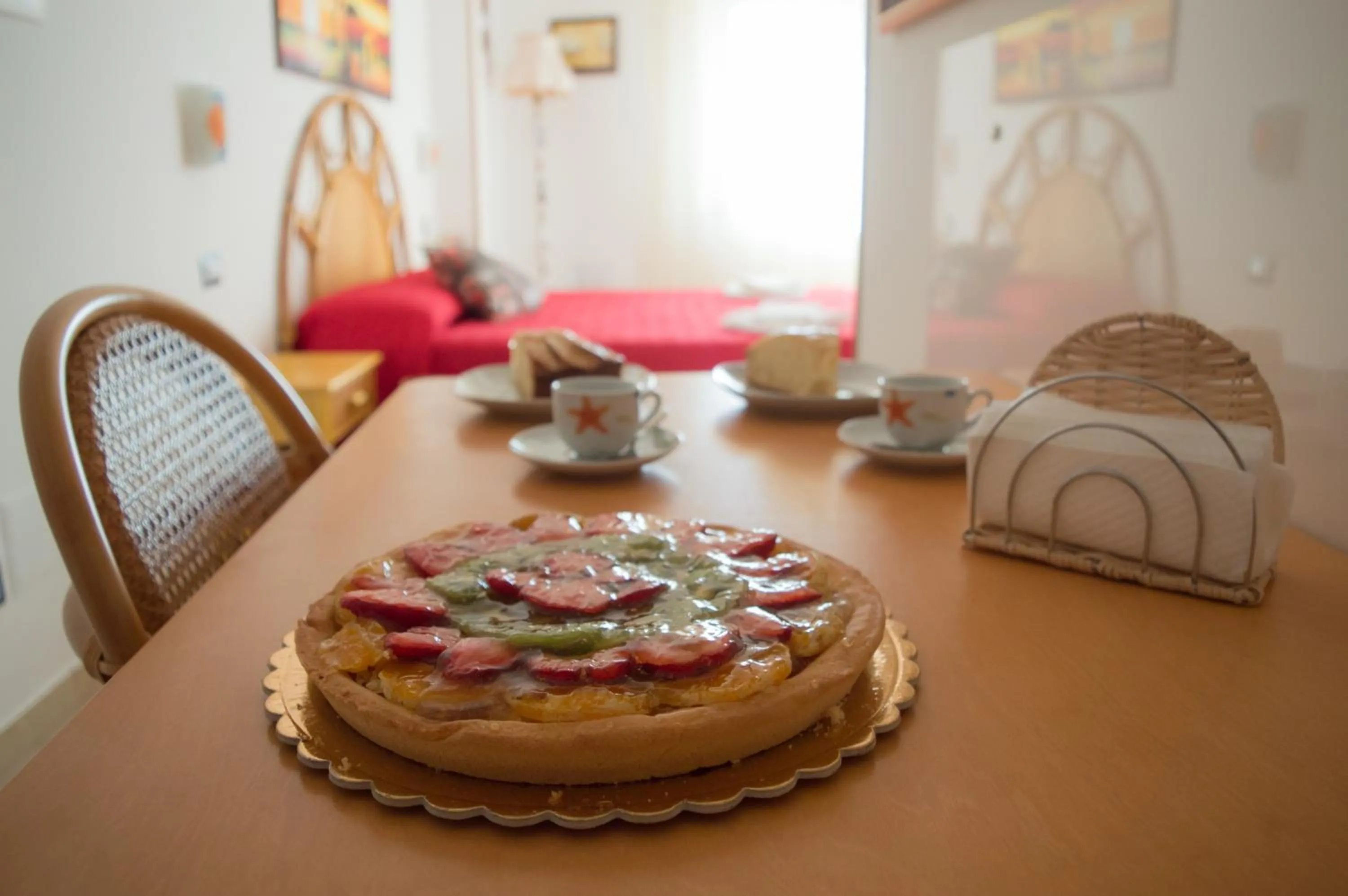 Dining area in B&B Sunshine